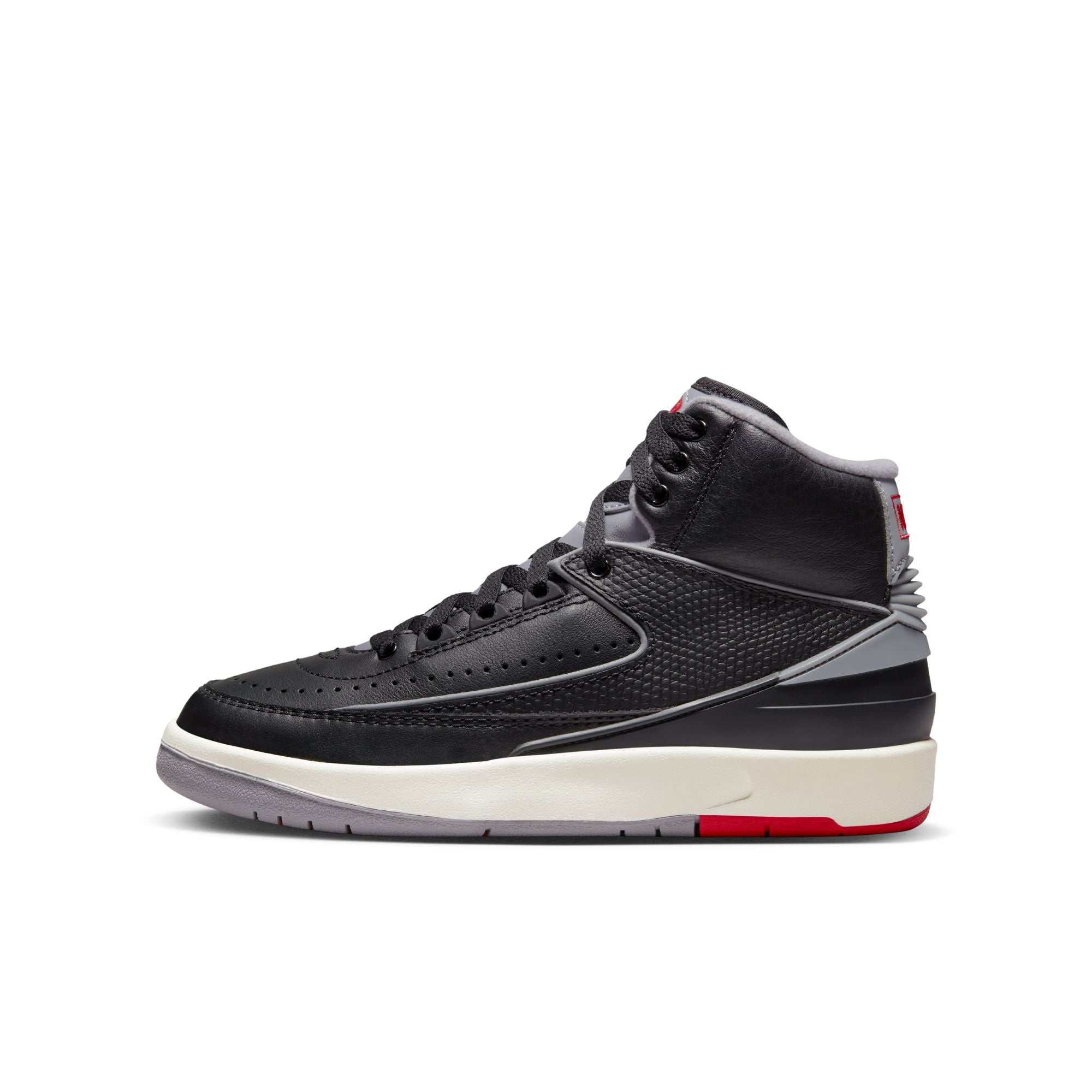 Youth Air Jordan 2 Retro 'Black Cement'