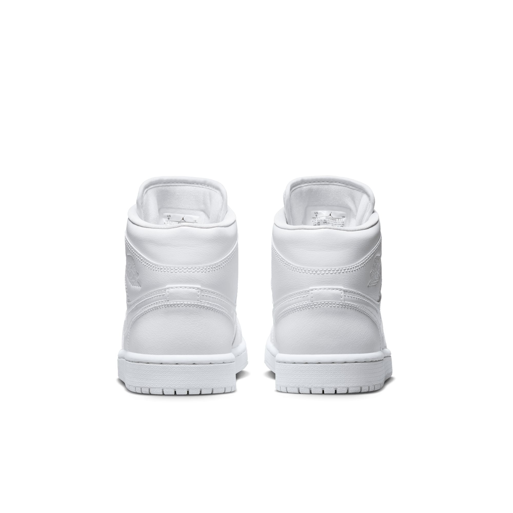 Womens Air Jordan 1 Mid 'White'