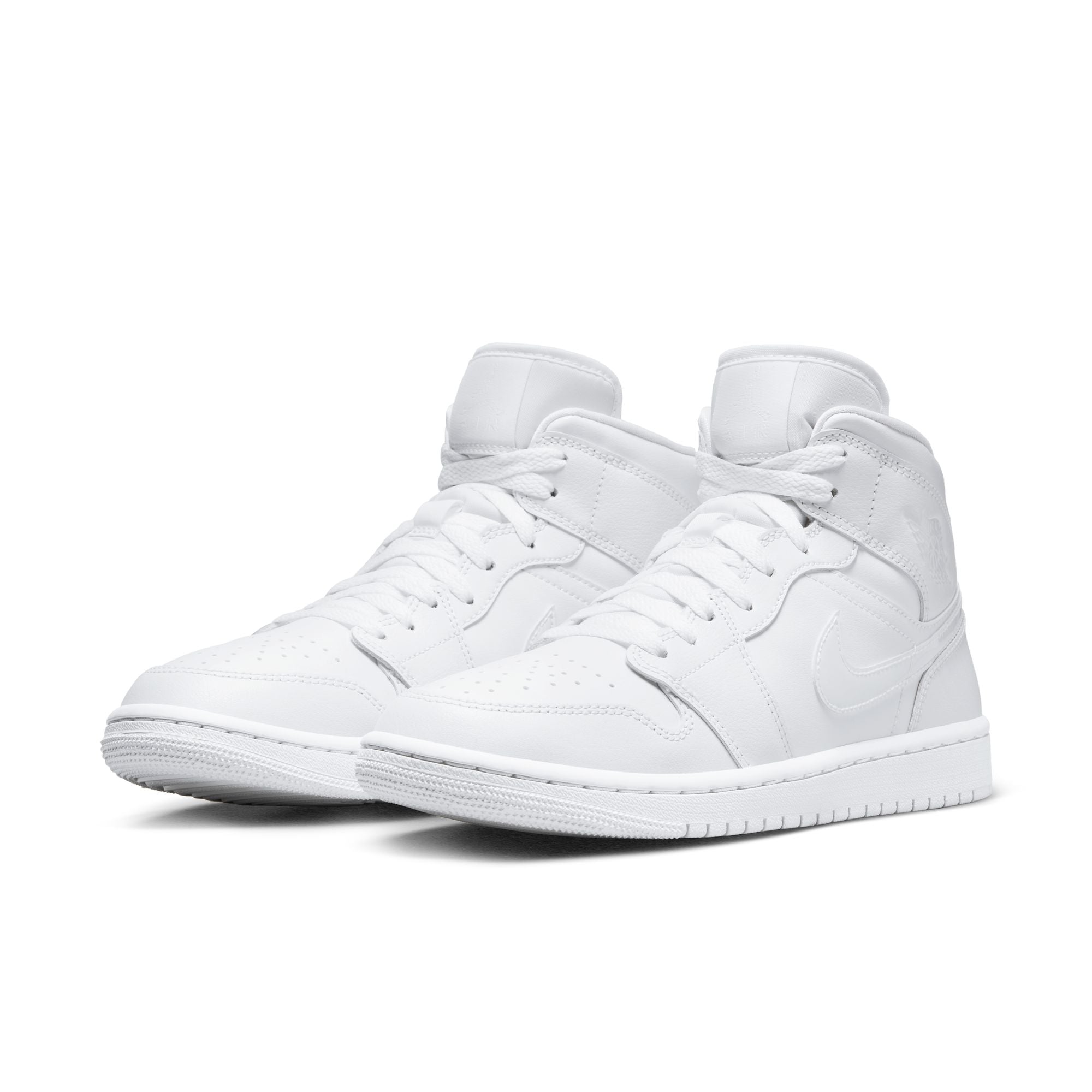 Womens Air Jordan 1 Mid 'White'