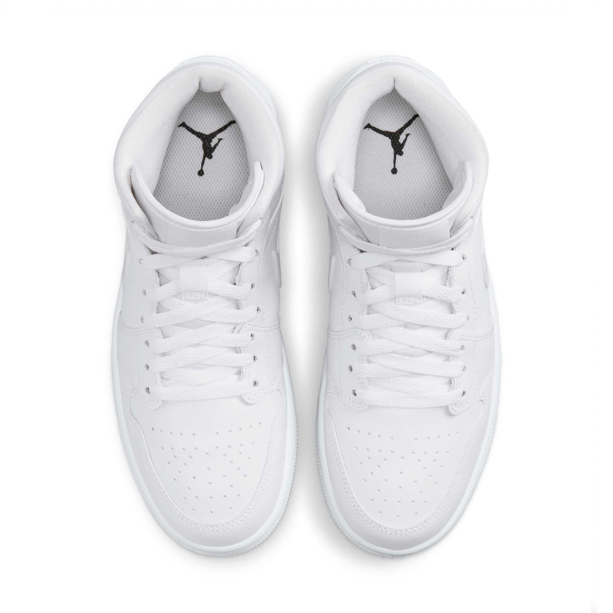 Womens Air Jordan 1 Mid 'White'