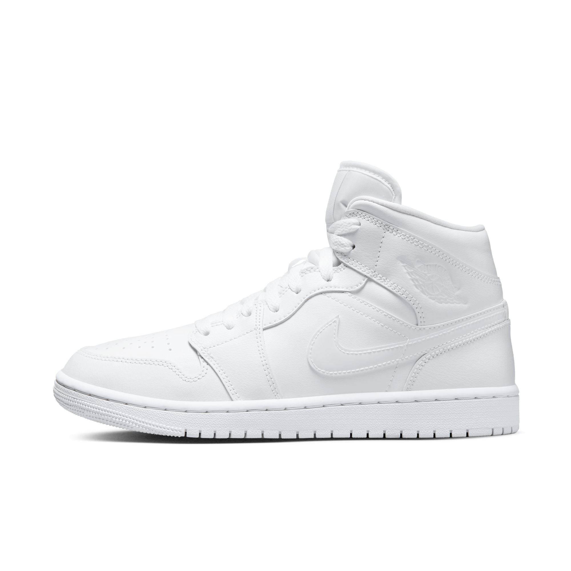 Womens Air Jordan 1 Mid 'White'