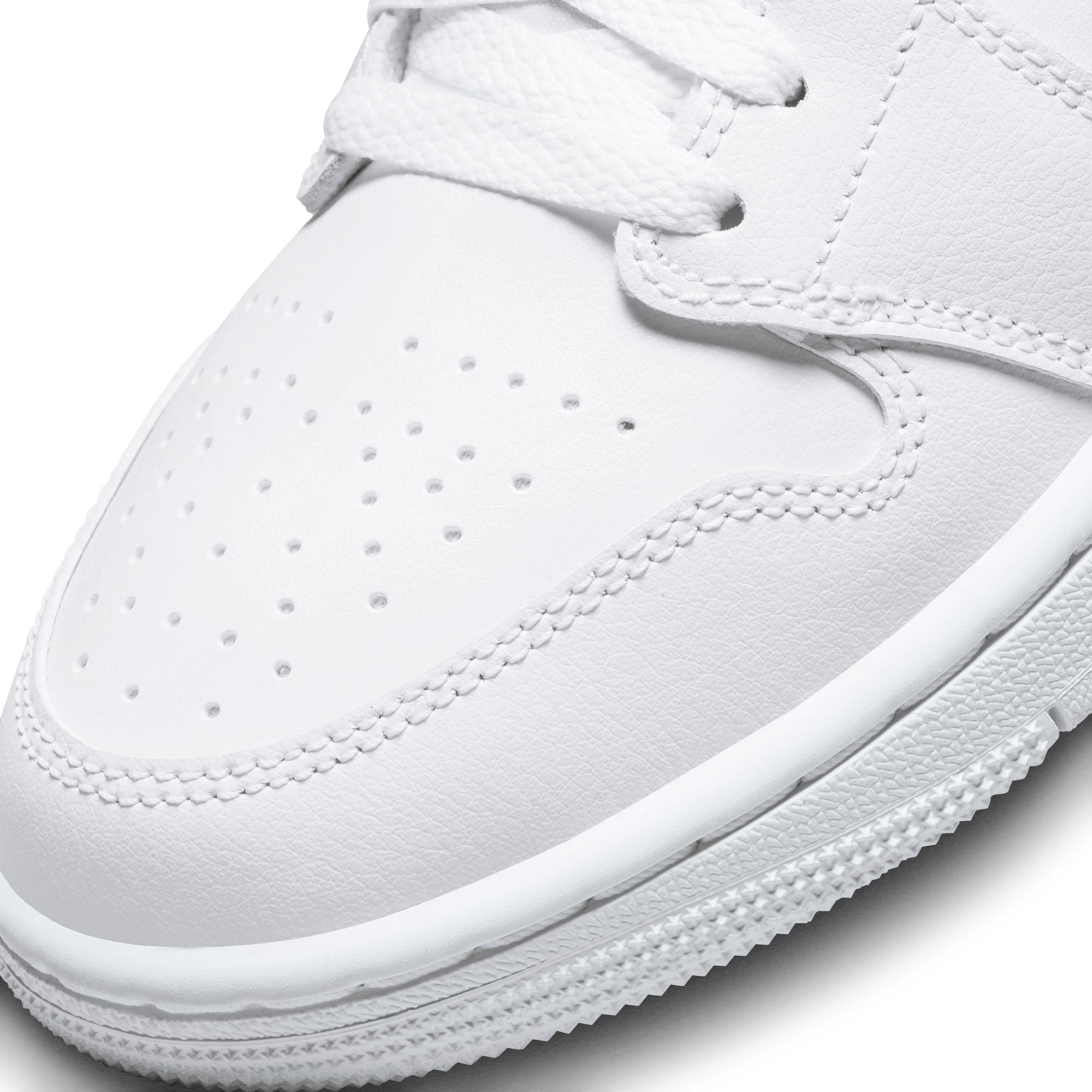 Womens Air Jordan 1 Mid 'White'