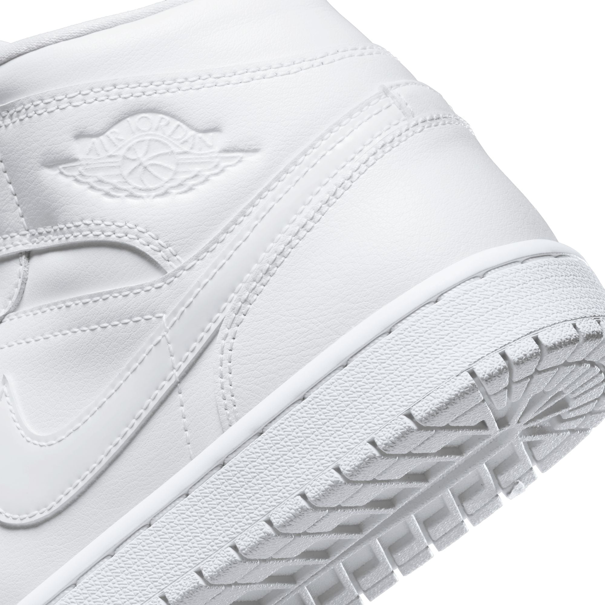Womens Air Jordan 1 Mid 'White'