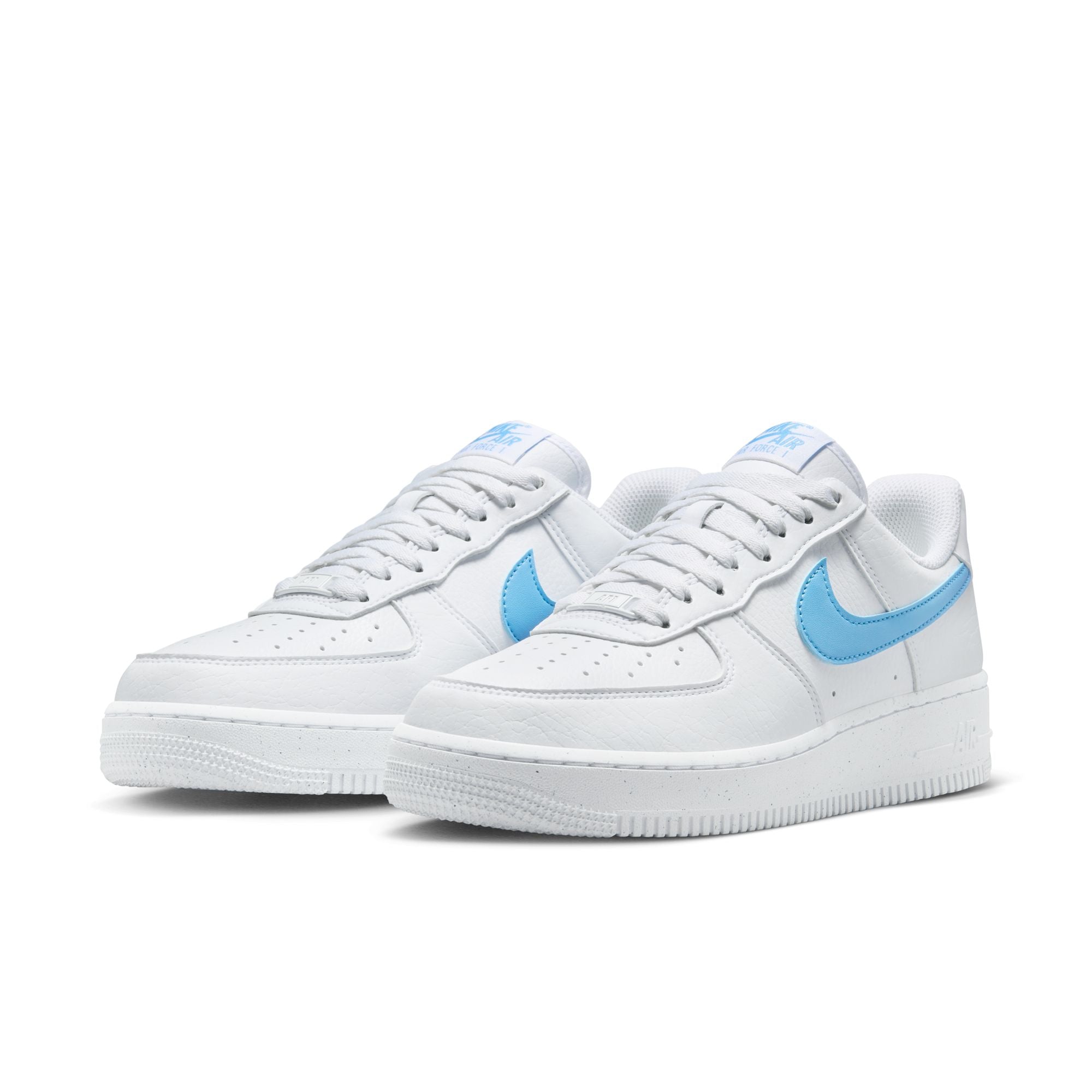 Womens Nike Air Force 1 '07 'White/University Blue'