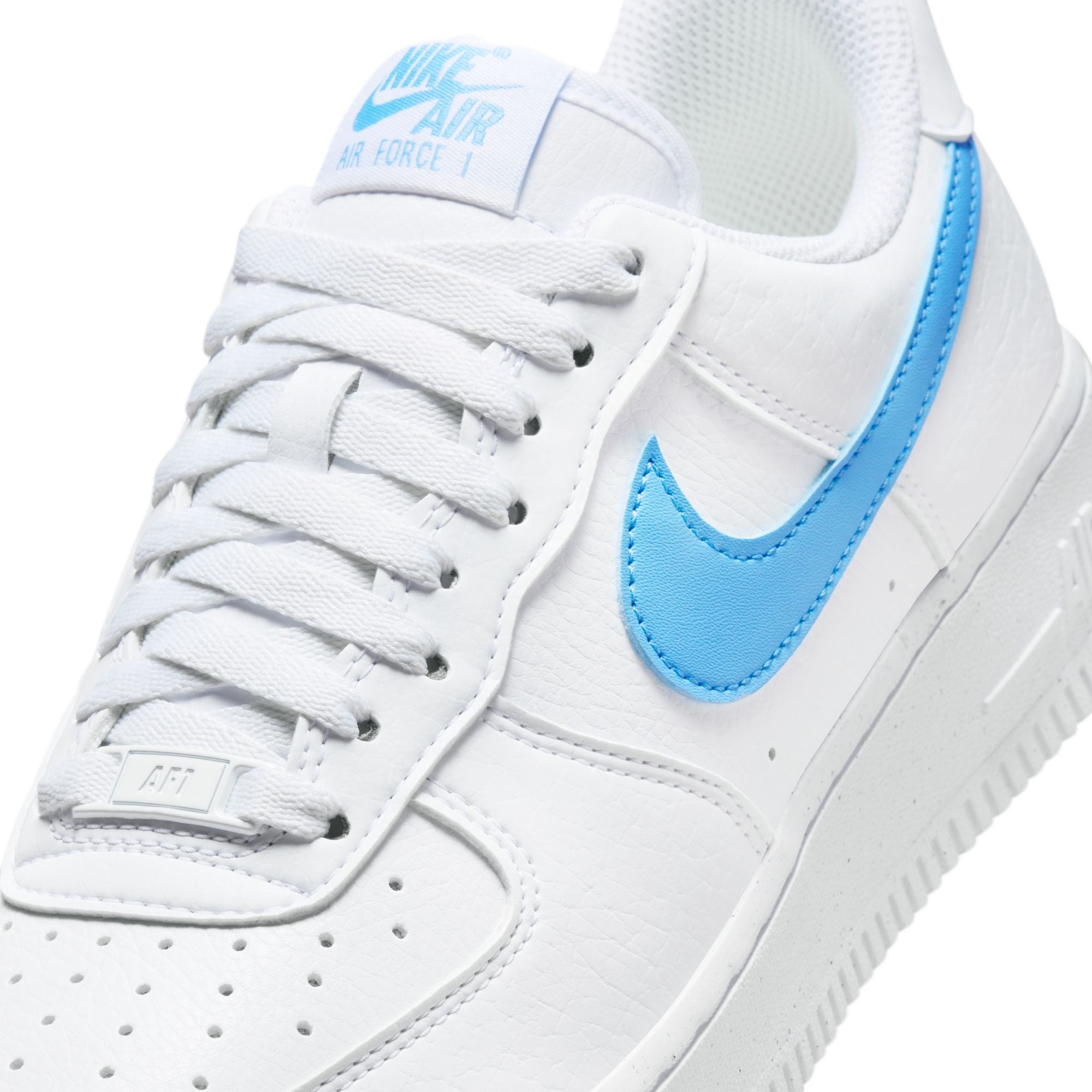 Womens Nike Air Force 1 '07 'White/University Blue'