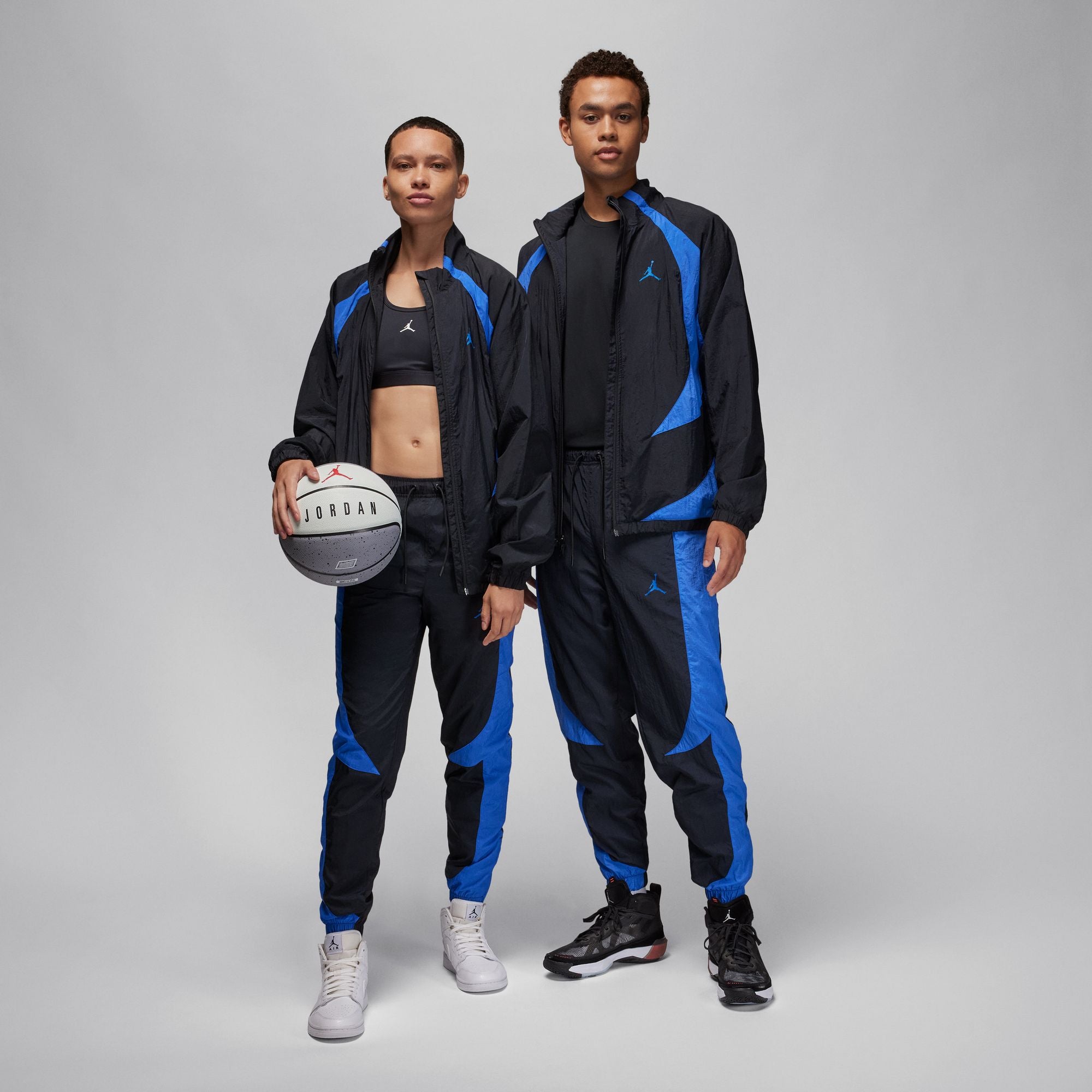 Jordan Sport Jam Warm Up Pants 'Black/Royal'