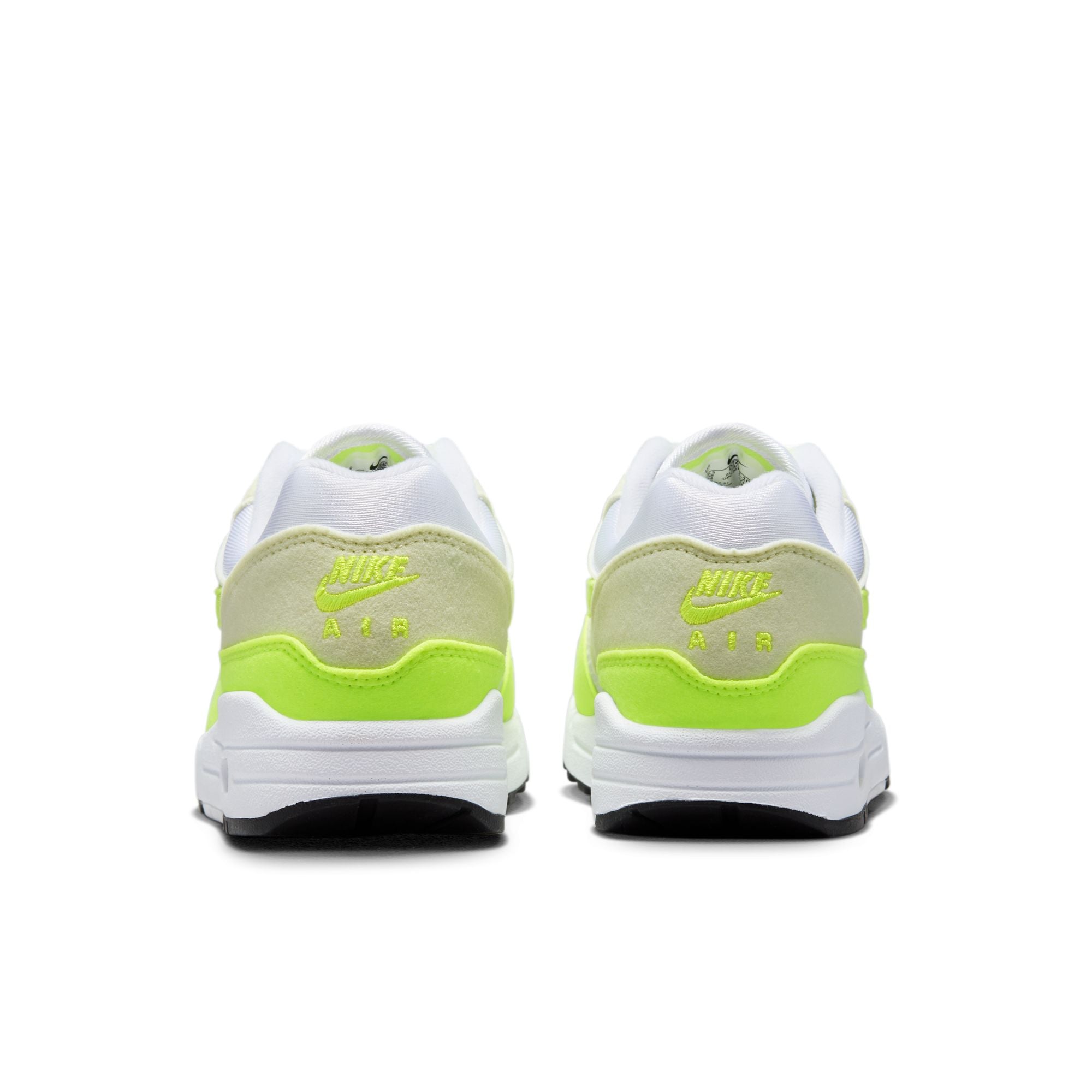 Womens Nike Air Max 1 'White Volt'