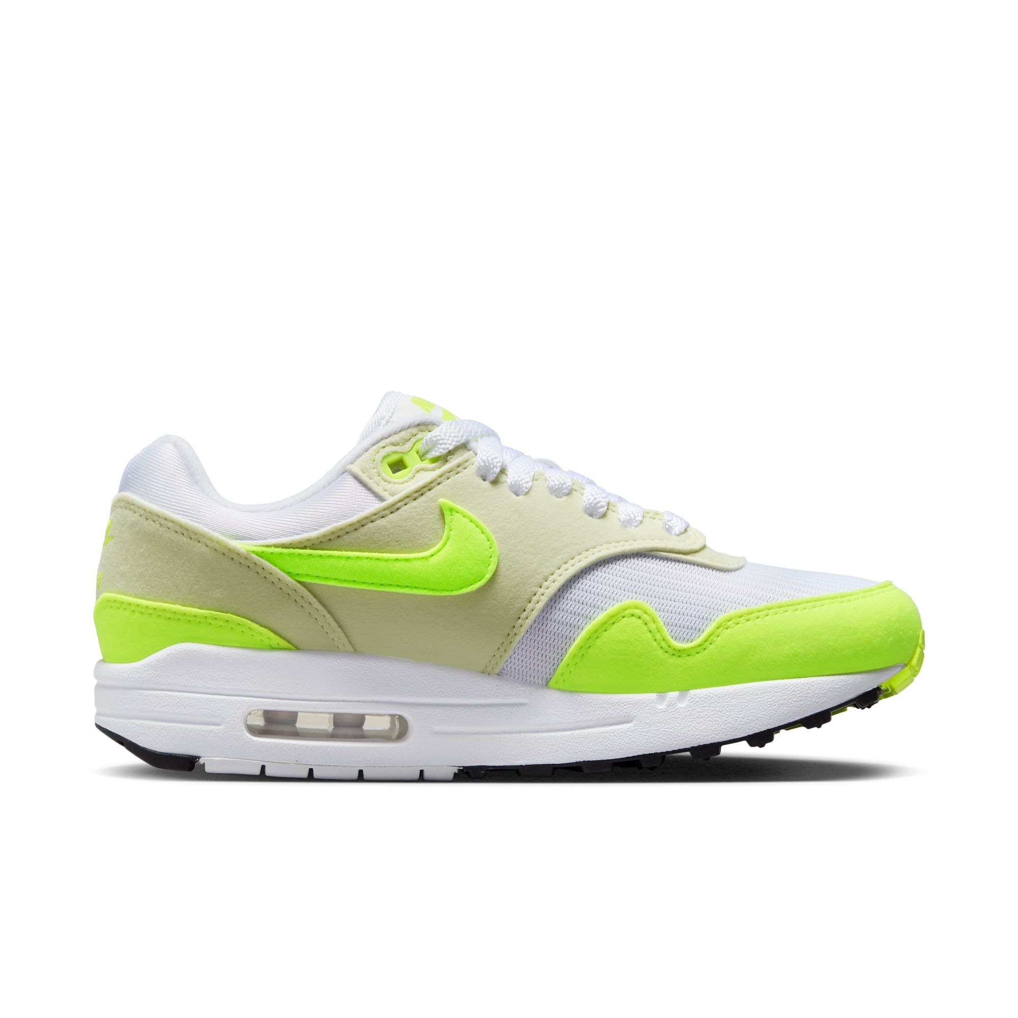 Womens Nike Air Max 1 'White Volt'