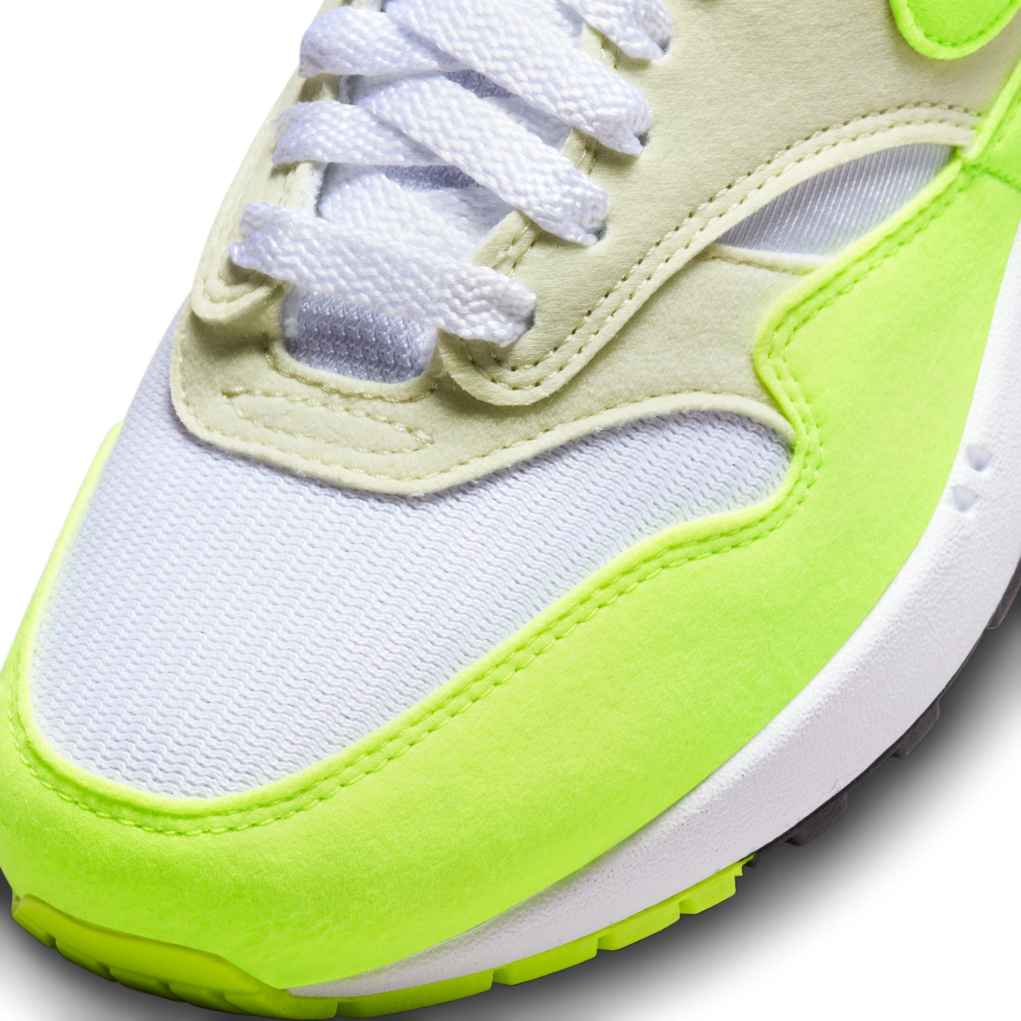 Womens Nike Air Max 1 'White Volt'