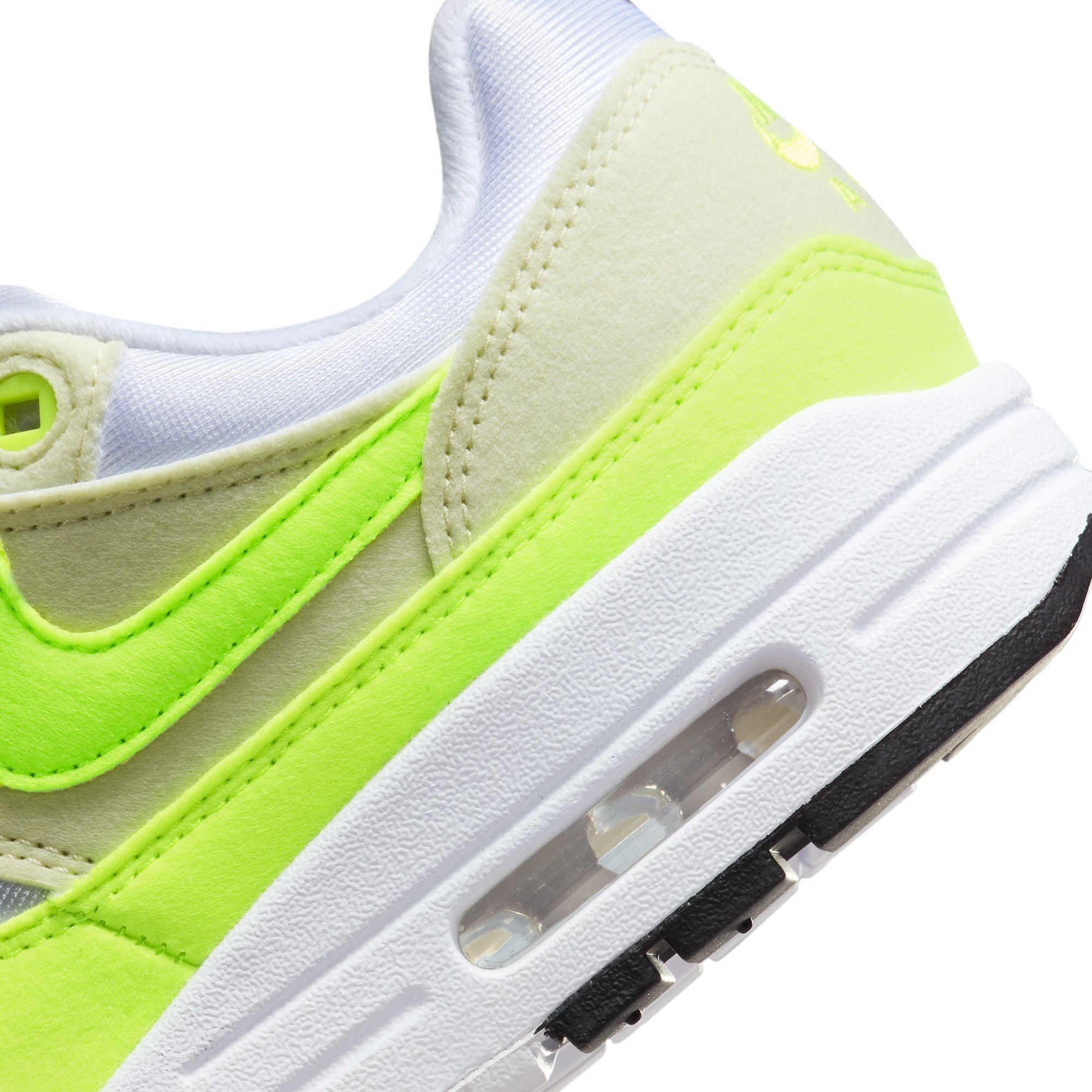 Womens Nike Air Max 1 'White Volt'