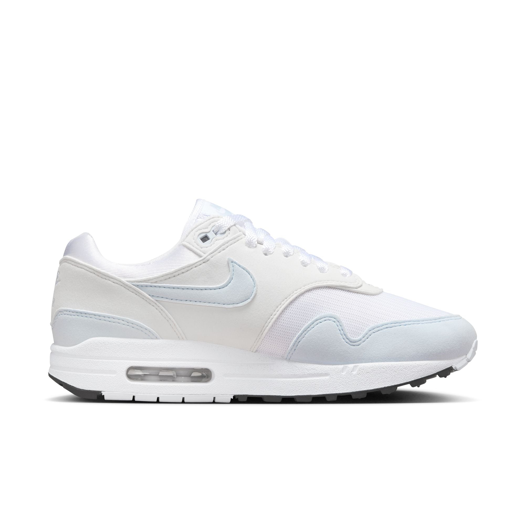 Womens Nike Air Max 1 'White/Football Grey'