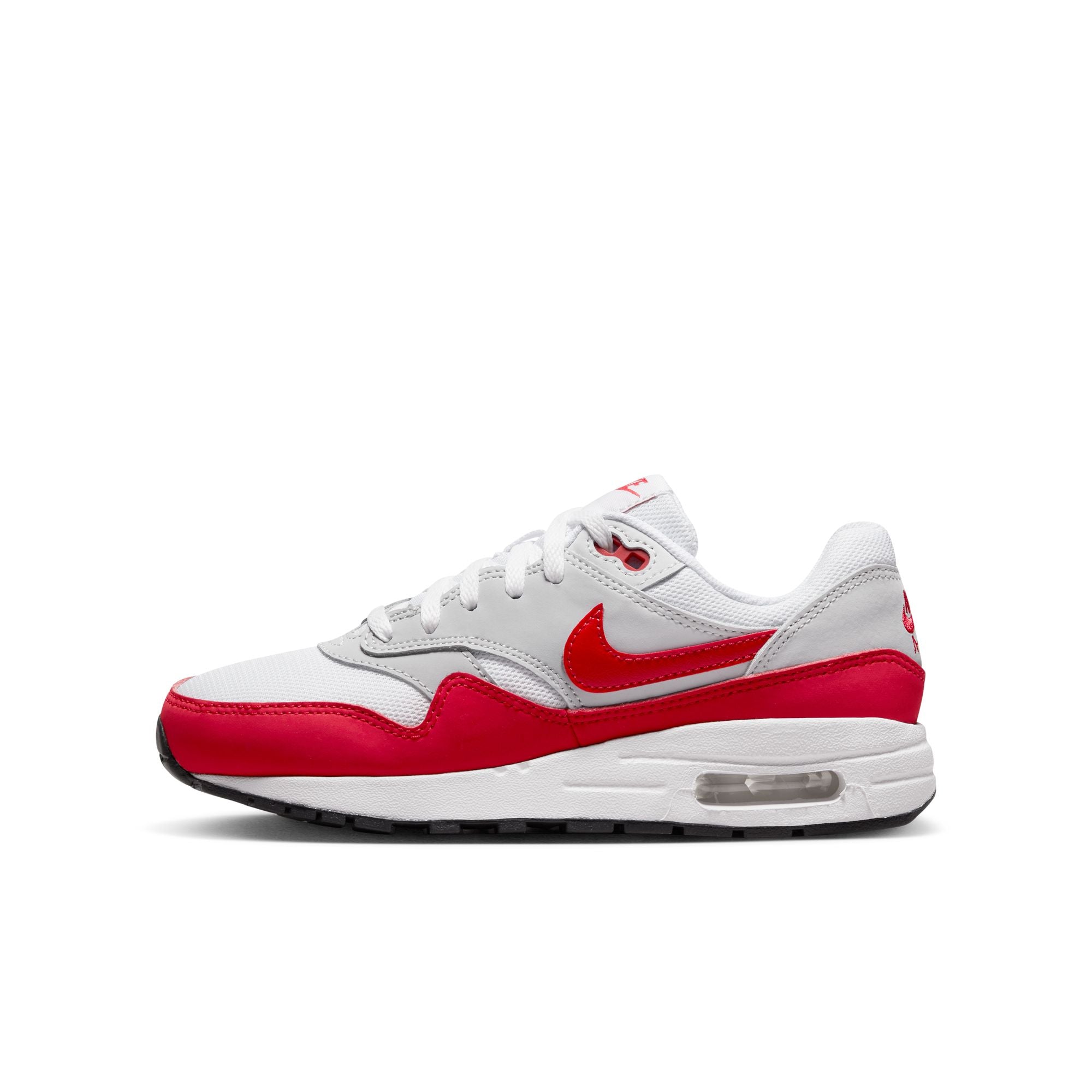 Youth Nike Air Max 1 'White/Red'