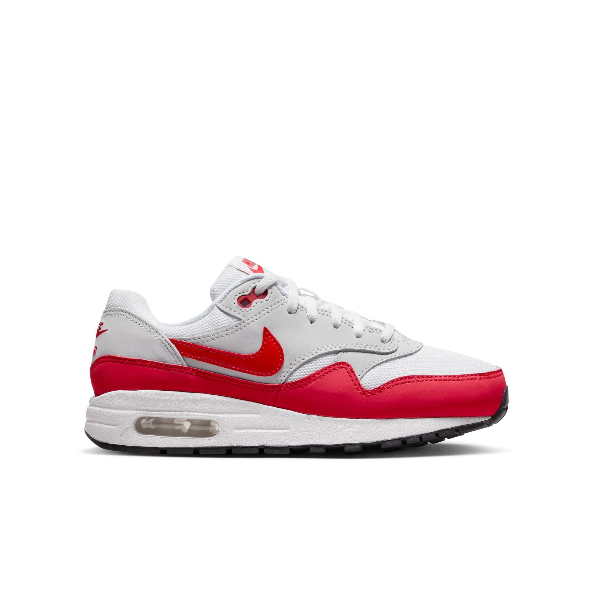 Youth Nike Air Max 1 'White/Red'