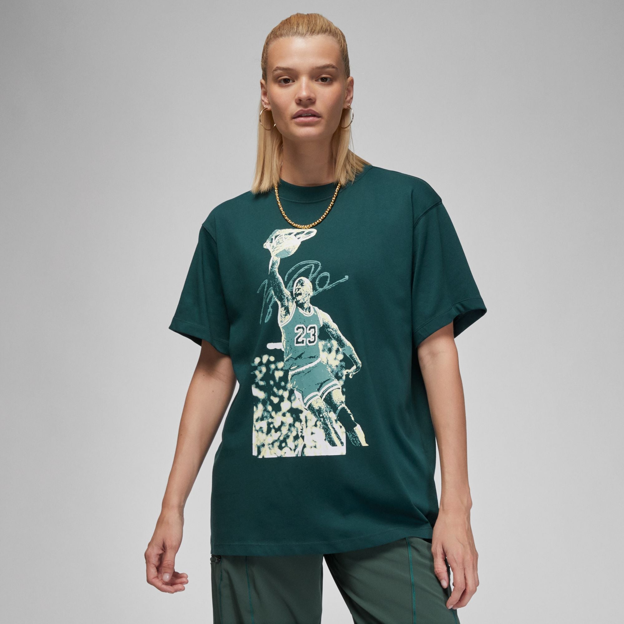 Women Jordan Sport T-Shirt 'Midnight Spruce'