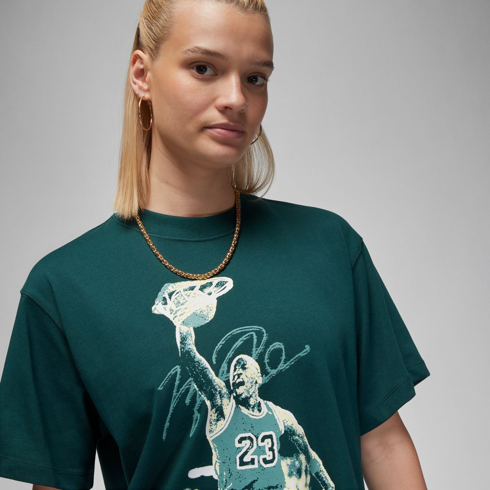 Women Jordan Sport T-Shirt 'Midnight Spruce'