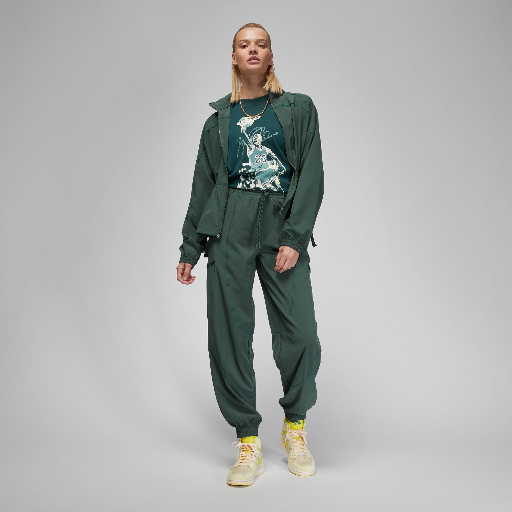 Women Jordan Sport T-Shirt 'Midnight Spruce'