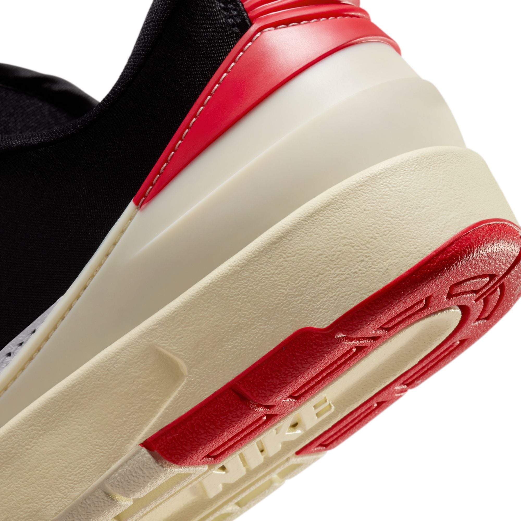 Womens Air Jordan 2 Low 'Black Satin'