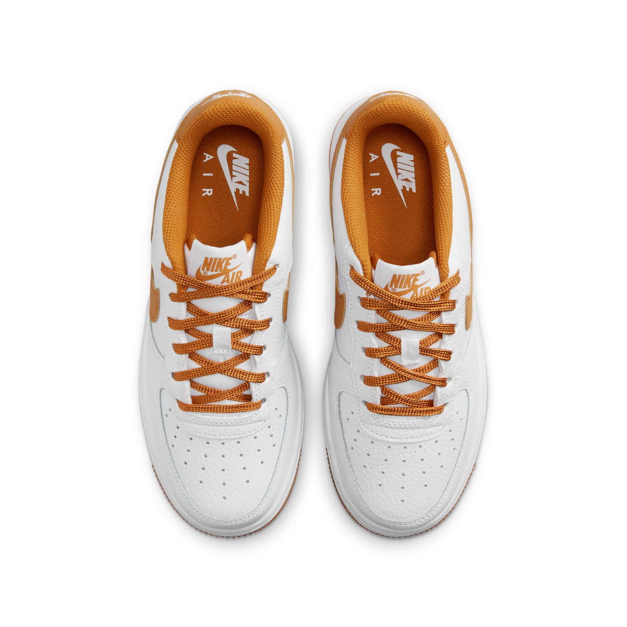 Youth Nike Air Force 1 (GS) 'White/Desert Ochre'