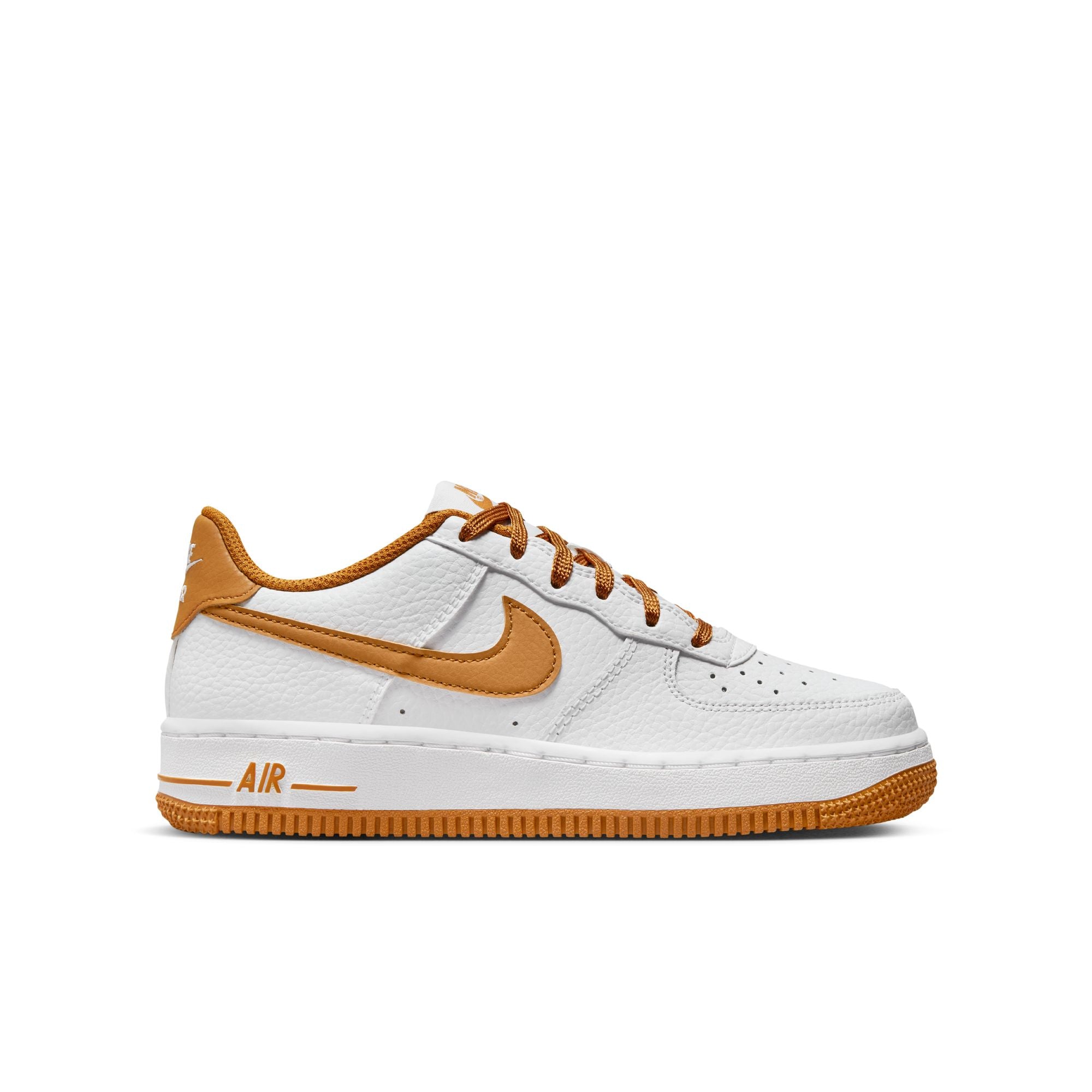 Youth Nike Air Force 1 (GS) 'White/Desert Ochre'