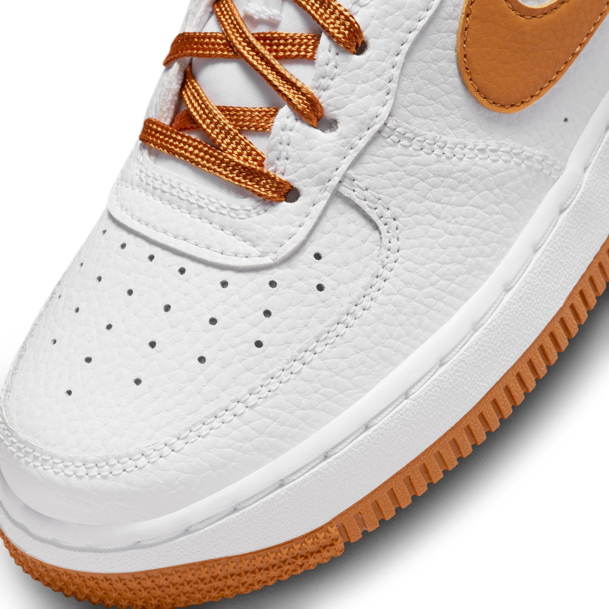 Youth Nike Air Force 1 (GS) 'White/Desert Ochre'