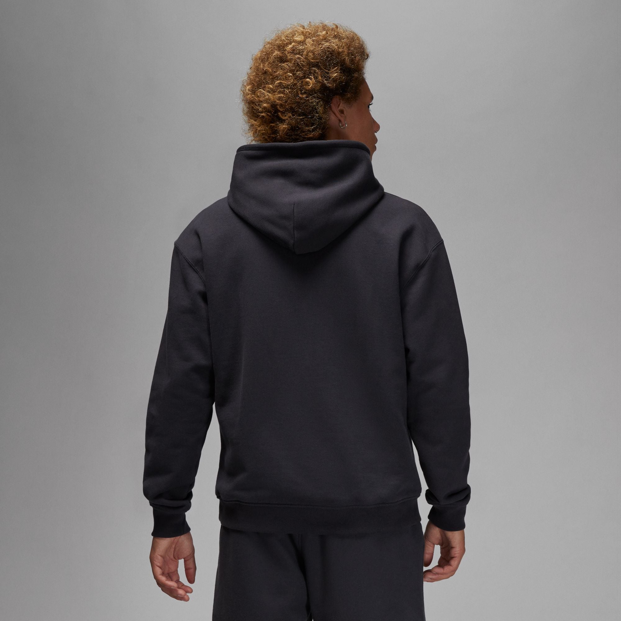 Air Jordan Wordmark Fleece Hoodie 'Off Noir'