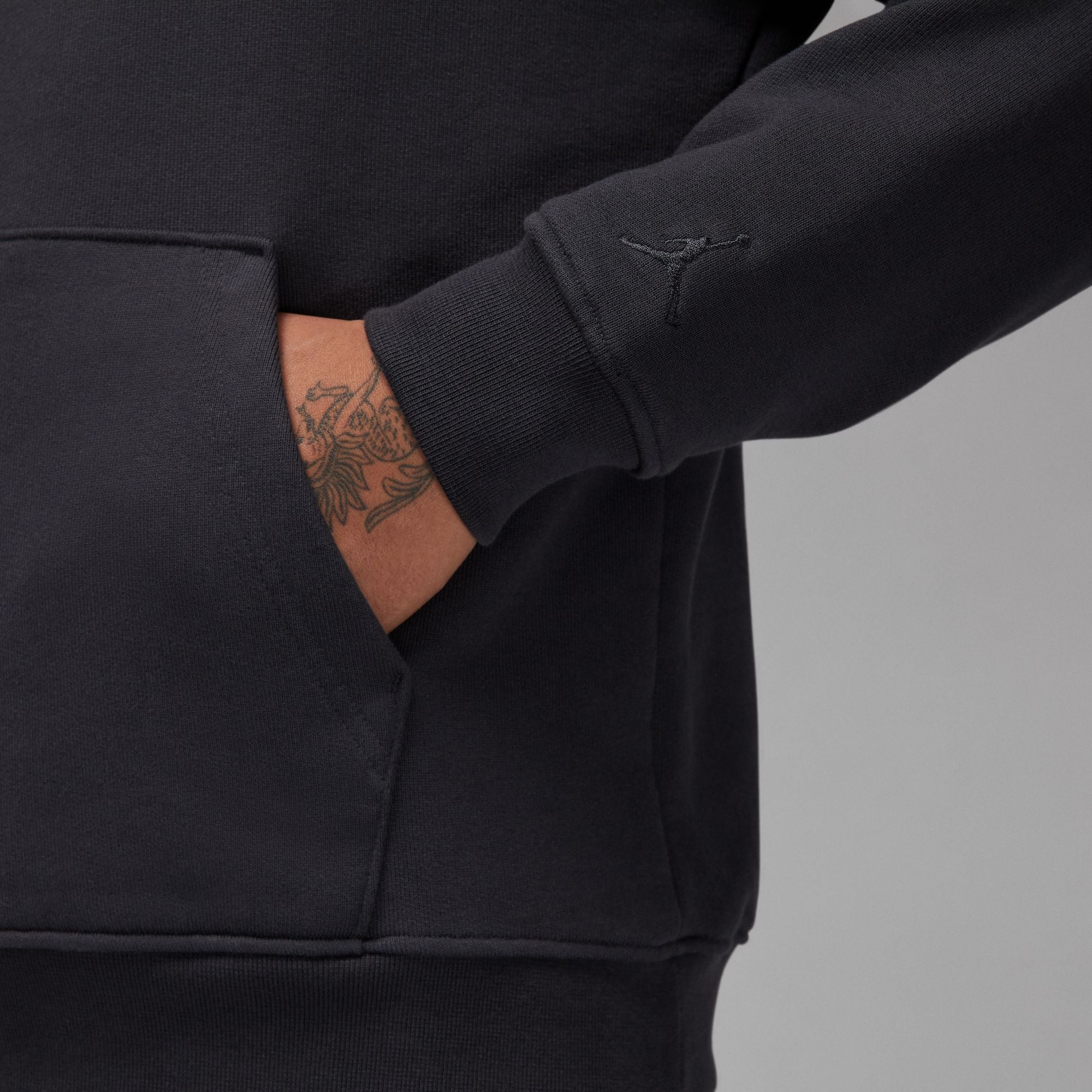 Air Jordan Wordmark Fleece Hoodie 'Off Noir'