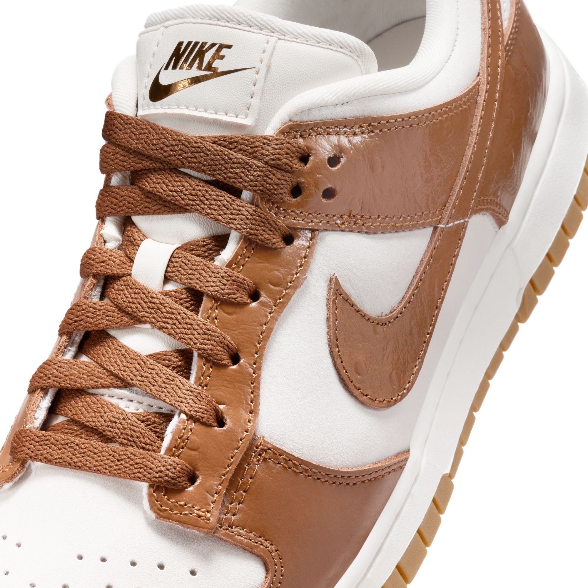 Women Nike Dunk Low LX 'Brown Ostrich'