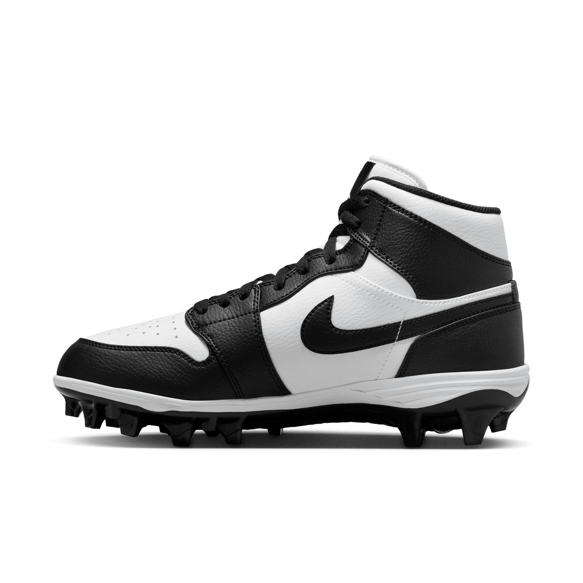 Air Jordan 1 Mid TD Cleat 'White/Black'