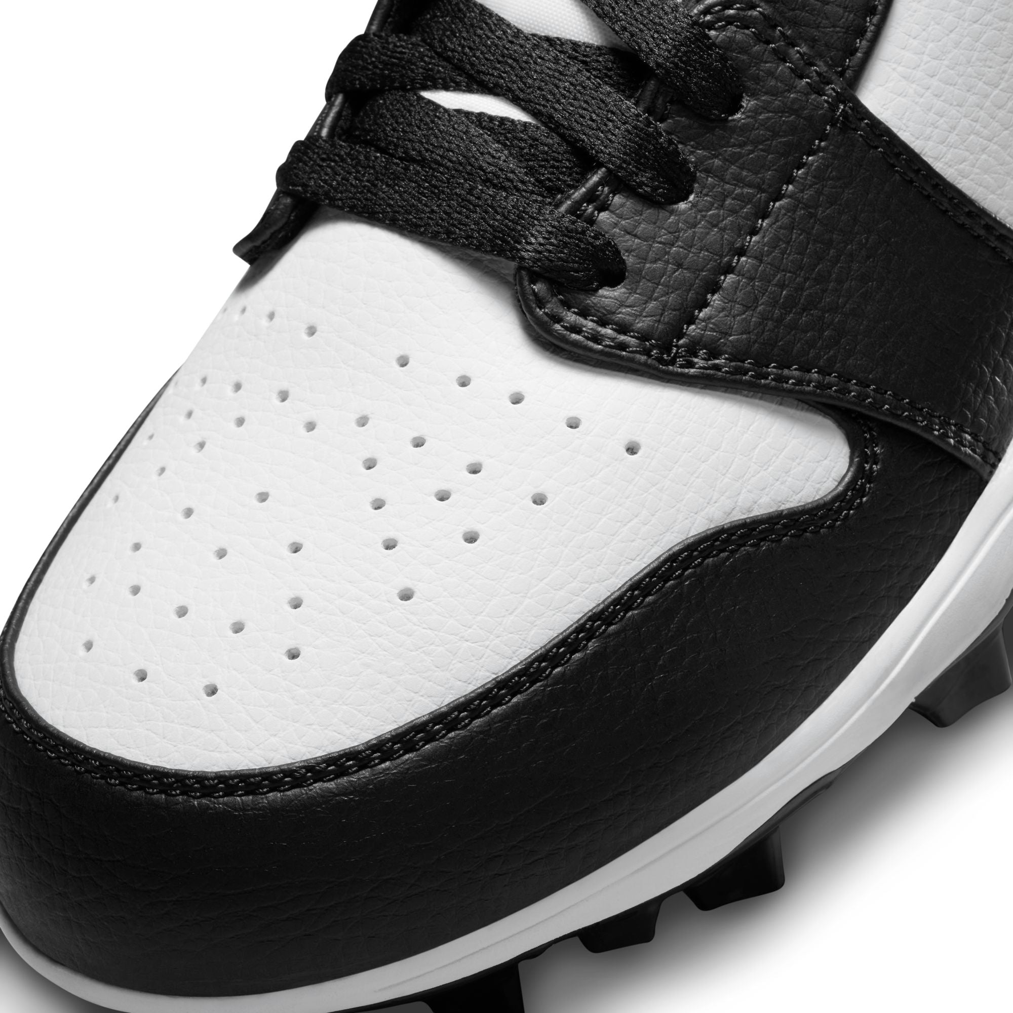 Air Jordan 1 Mid TD Cleat 'White/Black'