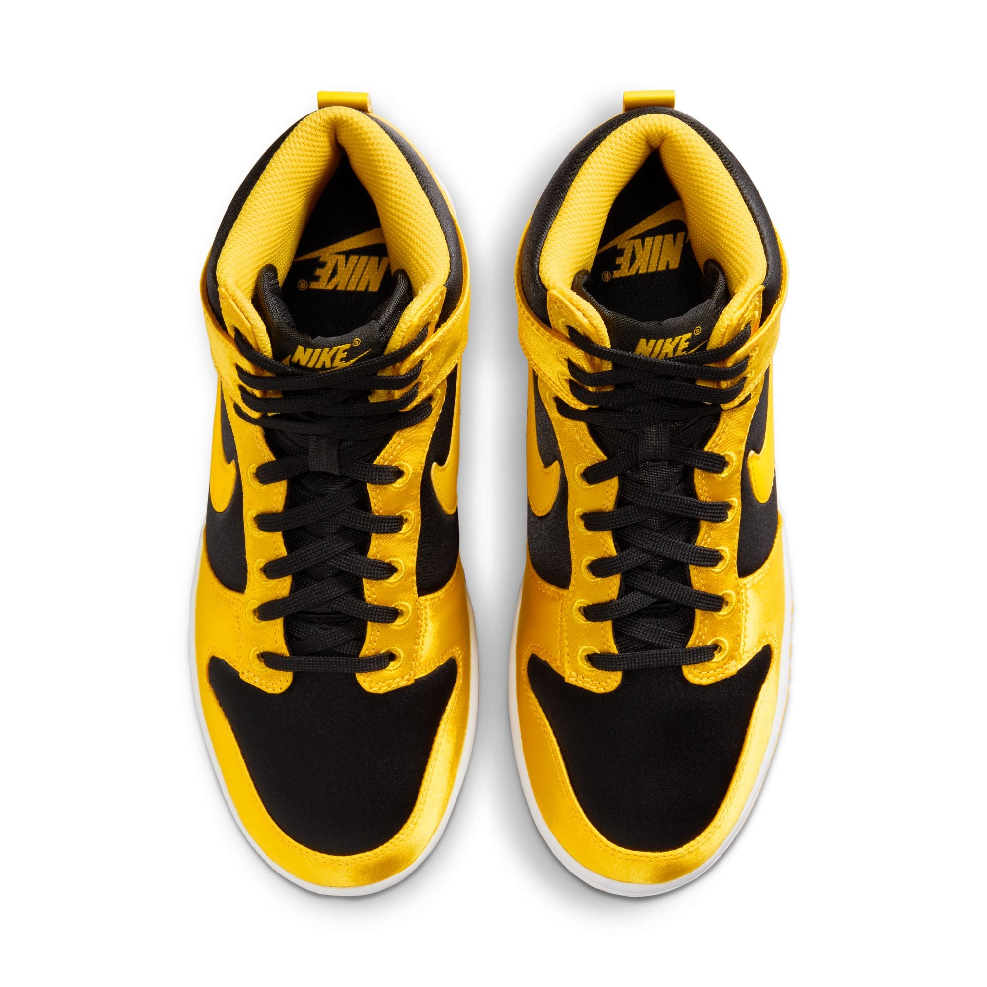 Womens Nike Dunk High 'Goldenrod Satin'