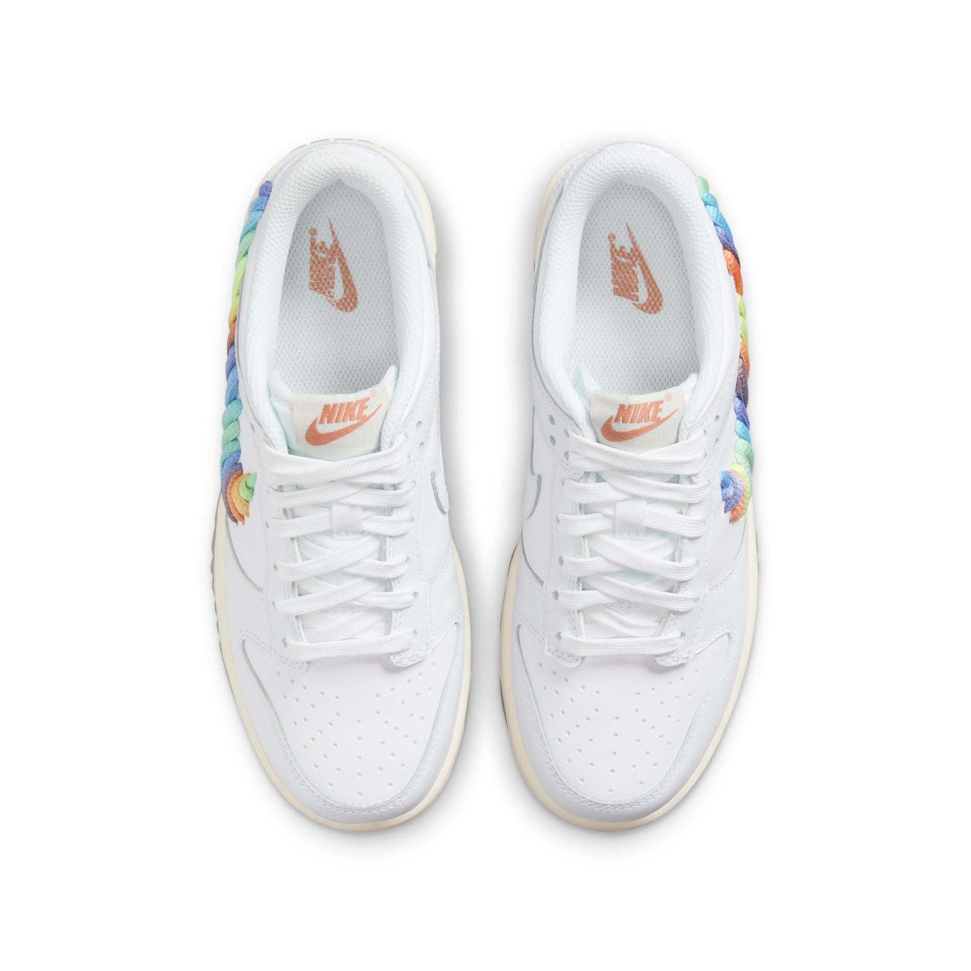 Youth Nike Dunk Low SE 'Rainbow Swoosh'
