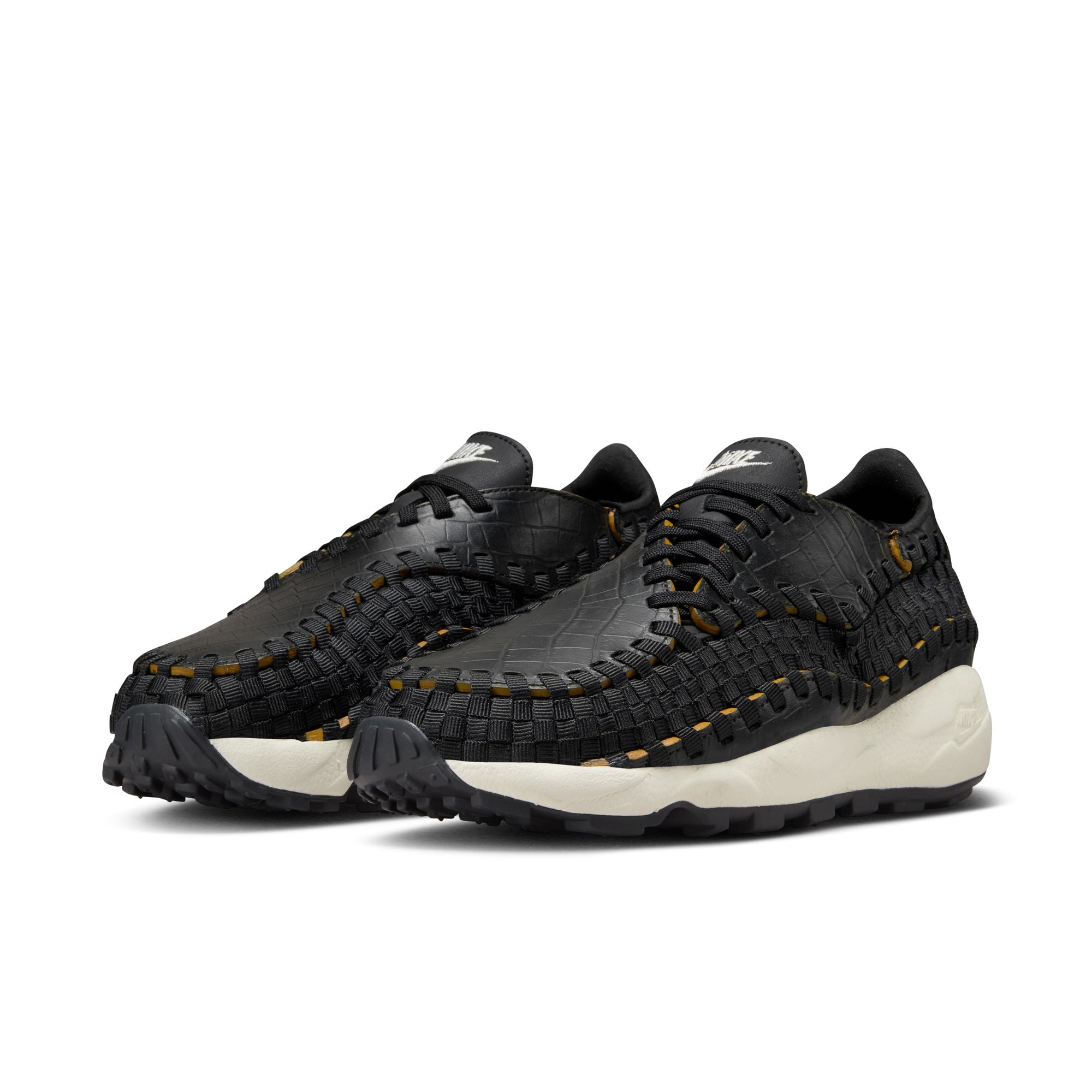 Womens Nike Air Footscape Woven Premium 'Black/Pale Ivory'