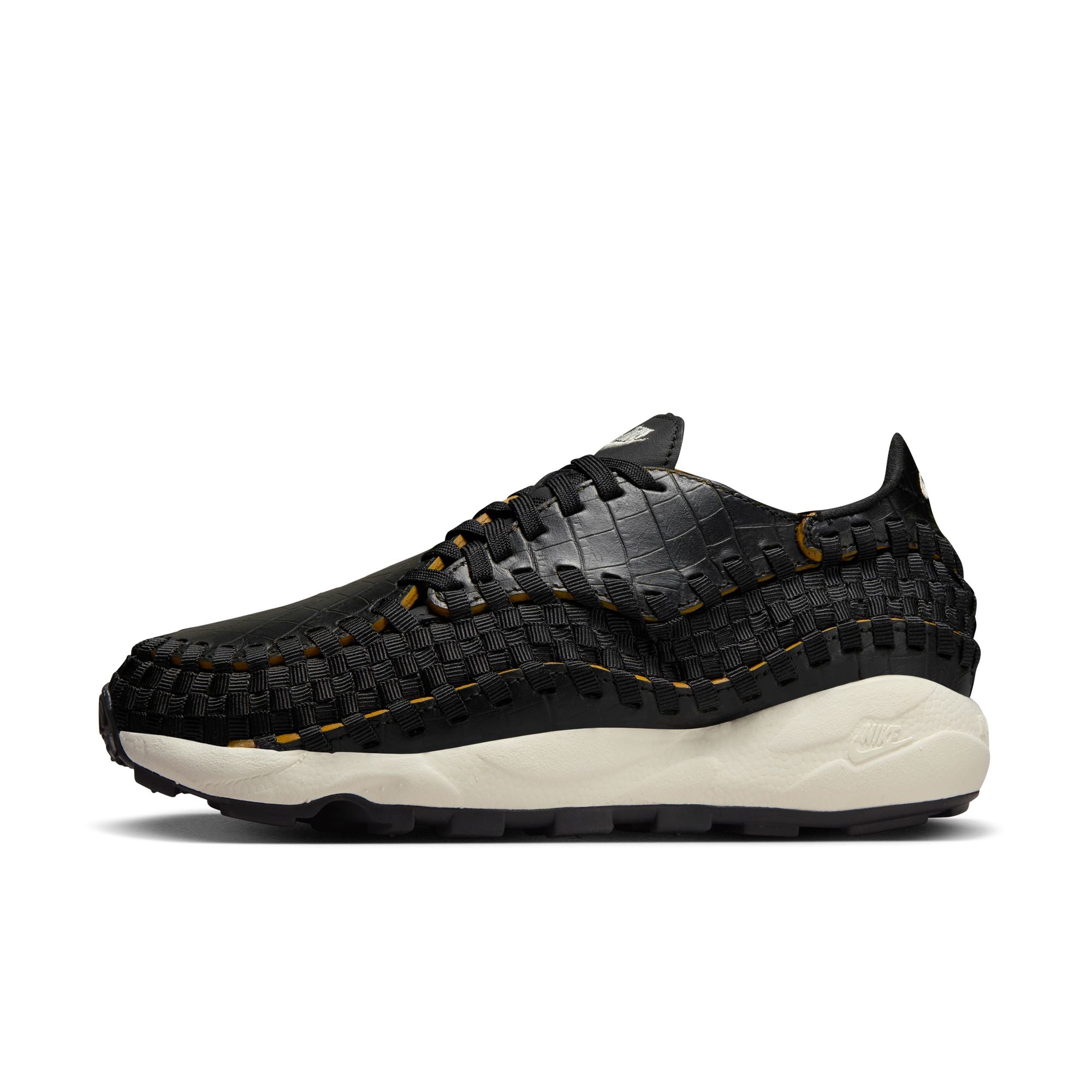 Womens Nike Air Footscape Woven Premium 'Black/Pale Ivory'