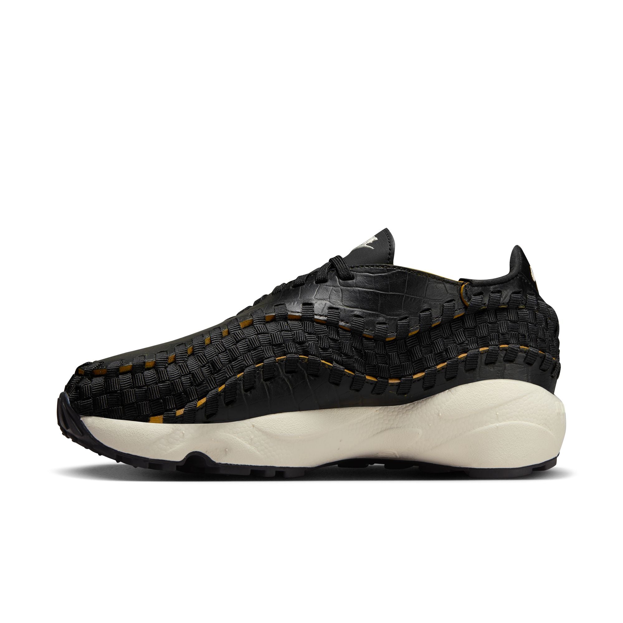 Womens Nike Air Footscape Woven Premium 'Black/Pale Ivory'