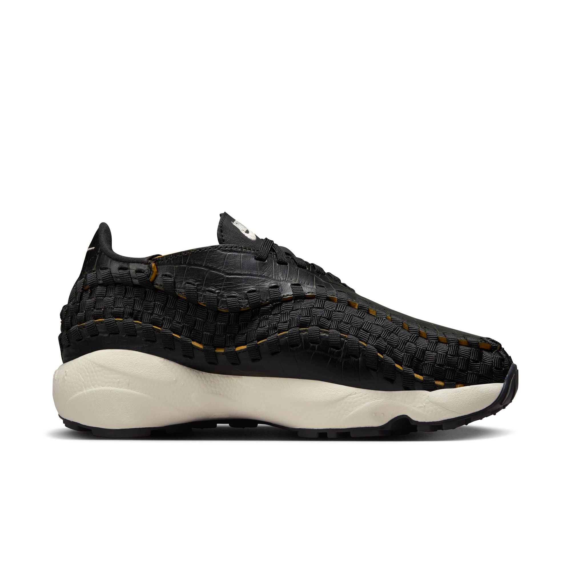 Womens Nike Air Footscape Woven Premium 'Black/Pale Ivory'