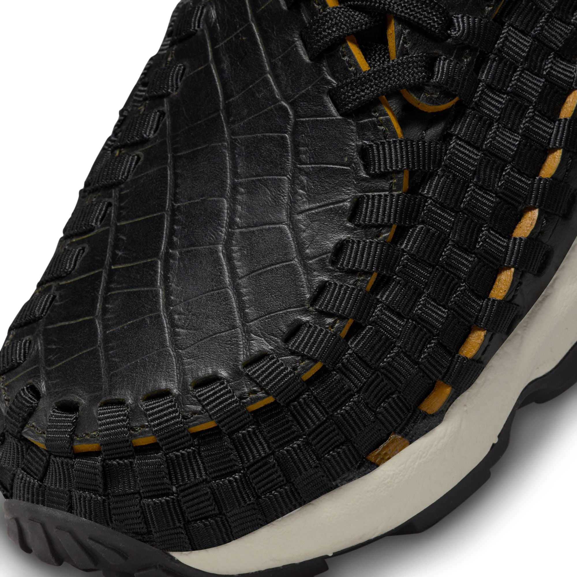 Womens Nike Air Footscape Woven Premium 'Black/Pale Ivory'