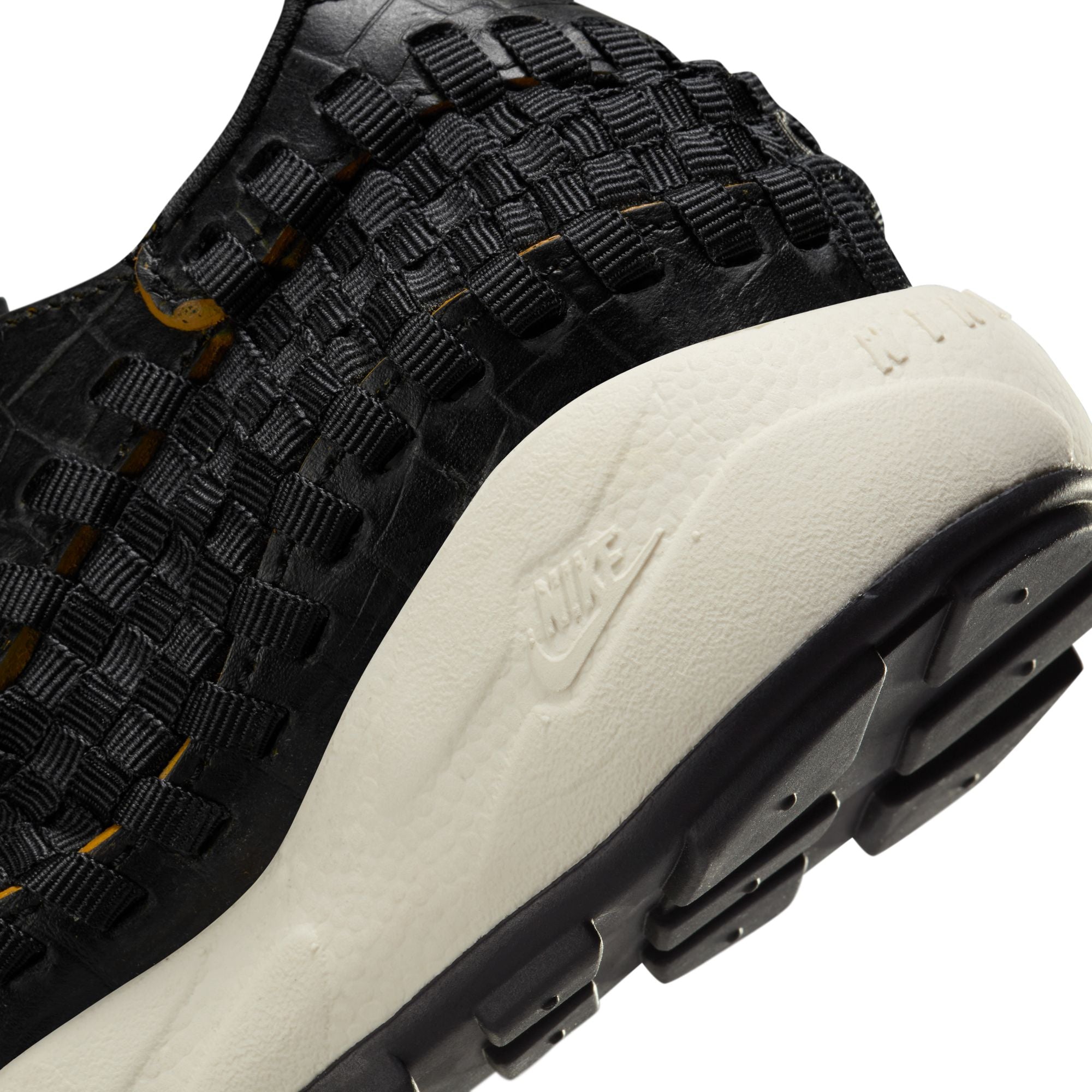 Womens Nike Air Footscape Woven Premium 'Black/Pale Ivory'