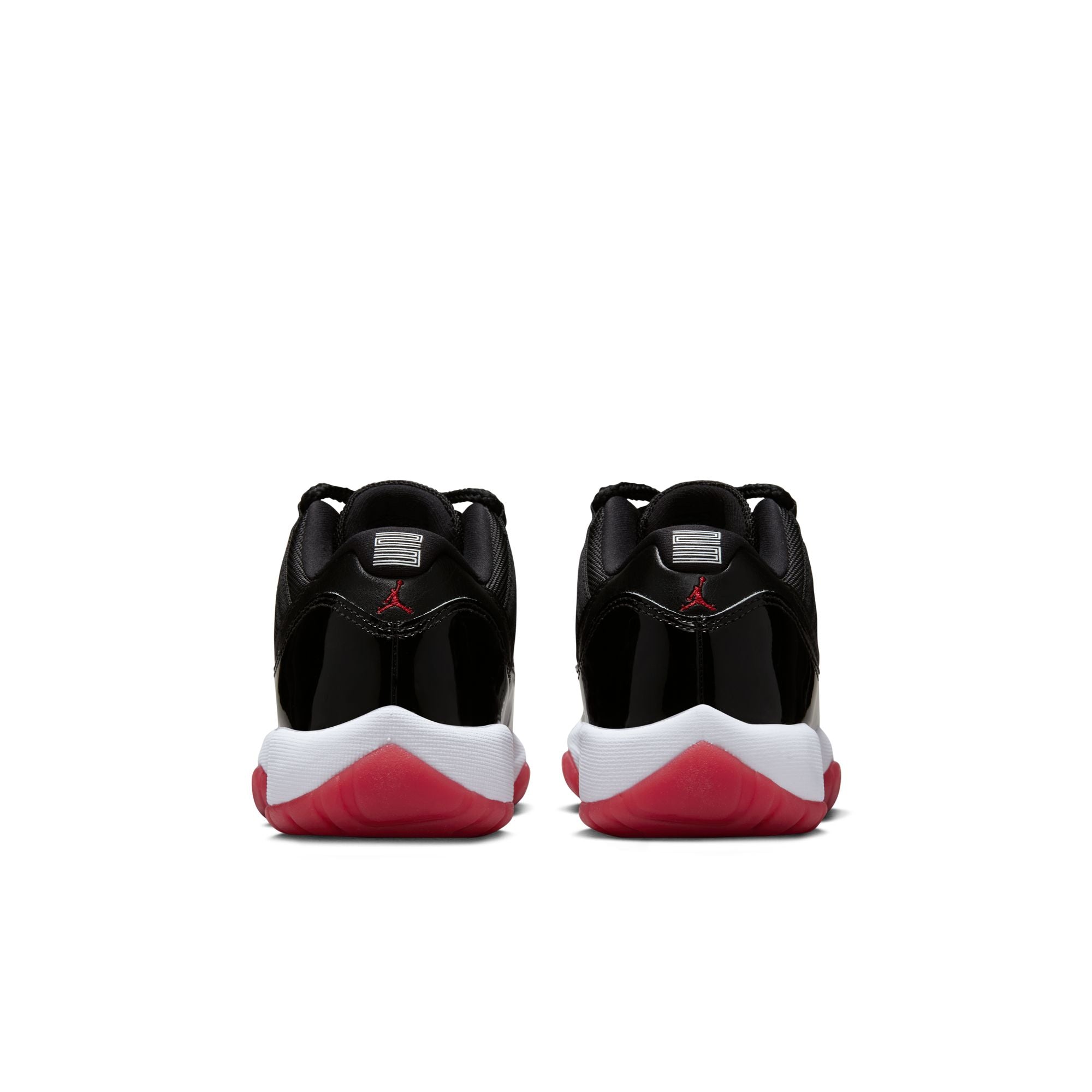 Youth Air Jordan 11 Retro Low 'Black/Varsity Red'