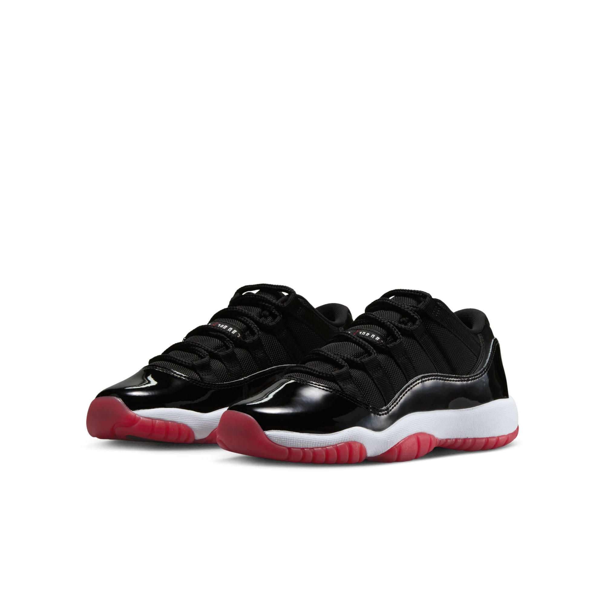 Youth Air Jordan 11 Retro Low 'Black/Varsity Red'