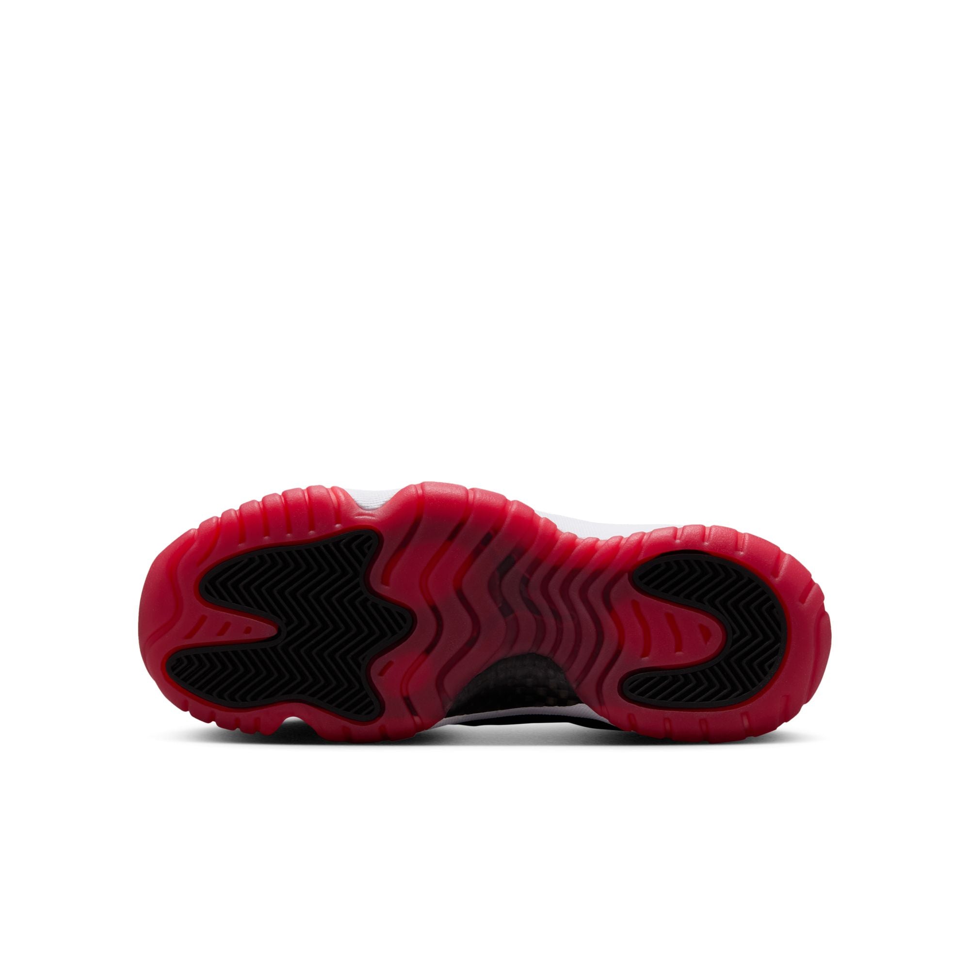 Youth Air Jordan 11 Retro Low 'Black/Varsity Red'