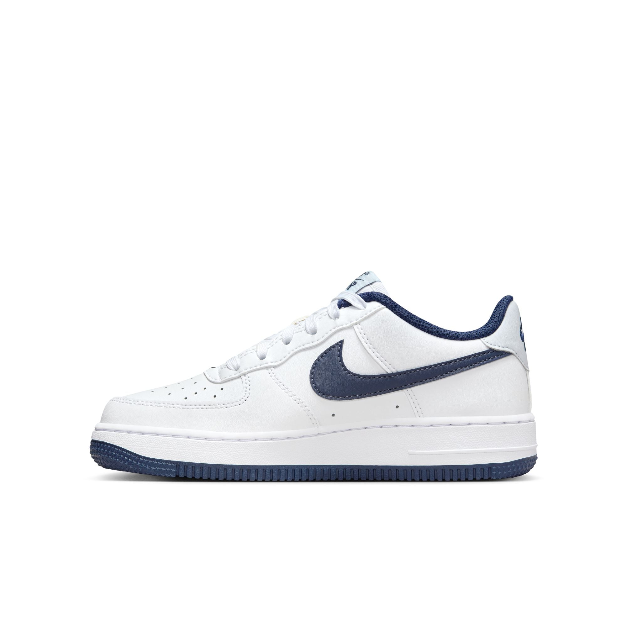 Youth Air Force 1 'White/Midnight Navy'