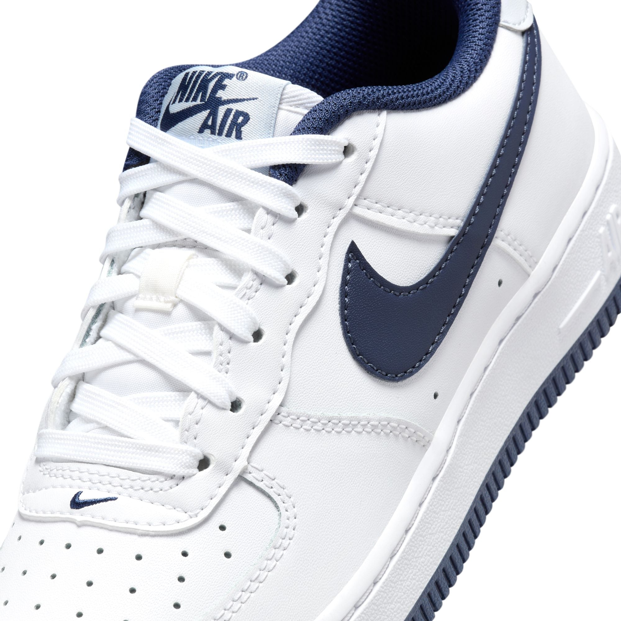 Youth Air Force 1 'White/Midnight Navy'