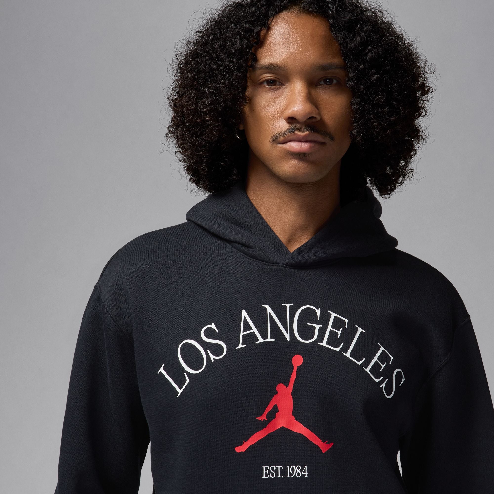 Jordan Los Angeles Pullover Hoodie 'Black'