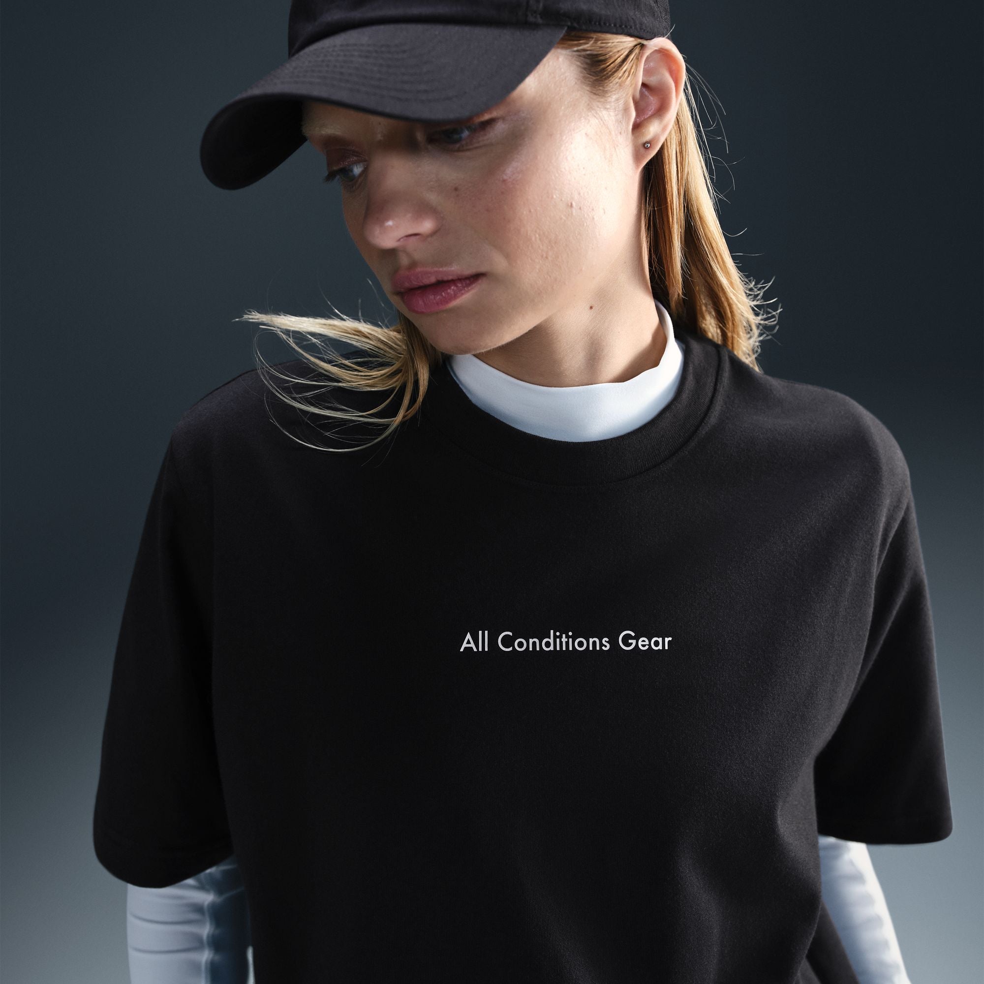 Womens Nike ACG Tee 'Black'