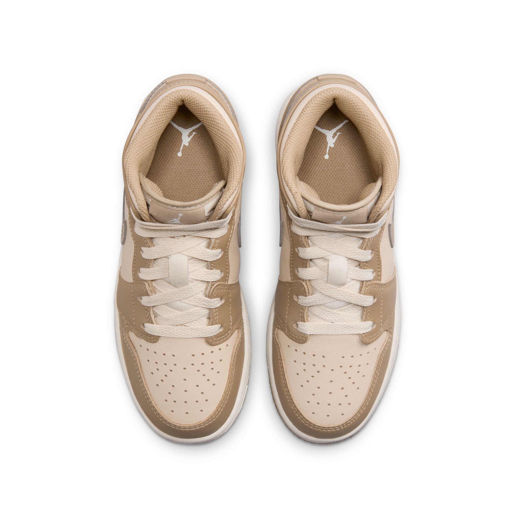 Youth Air Jordan 1 Mid 'Legend Brown'