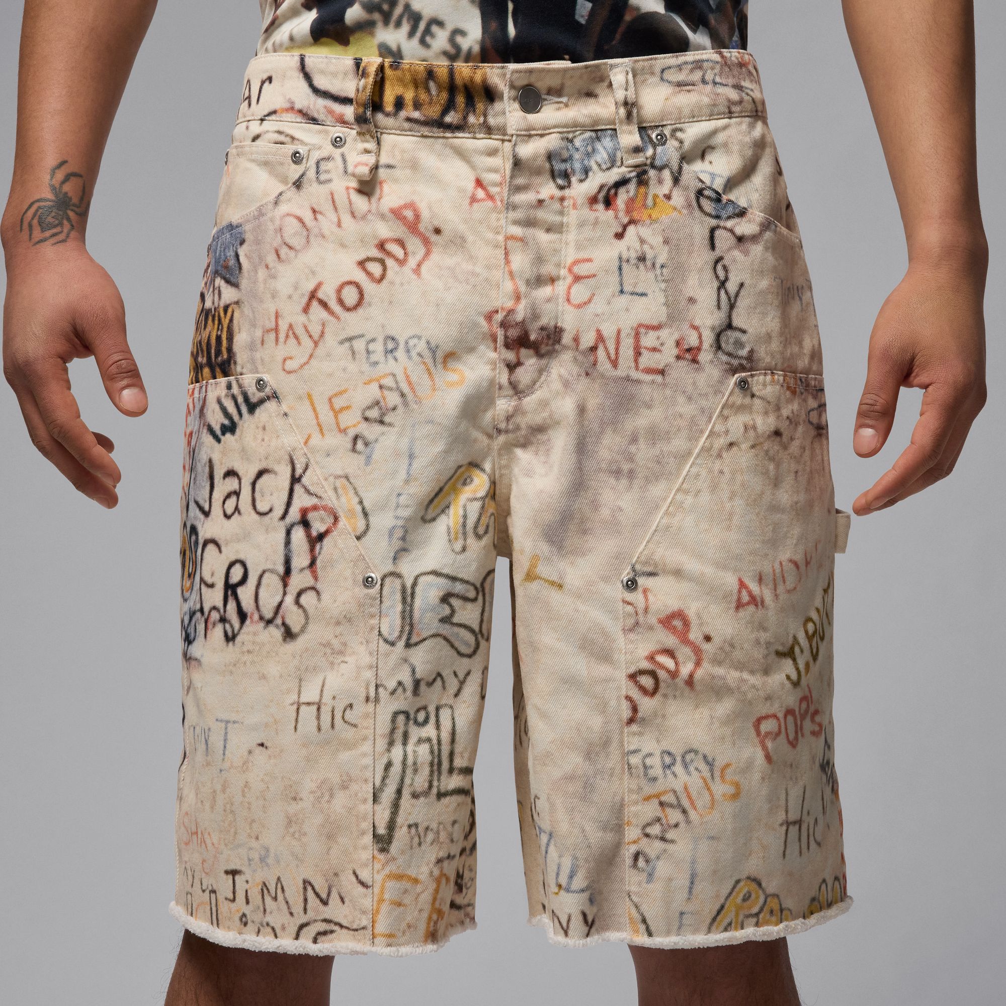 Air Jordan Printed Shorts 'Sail'