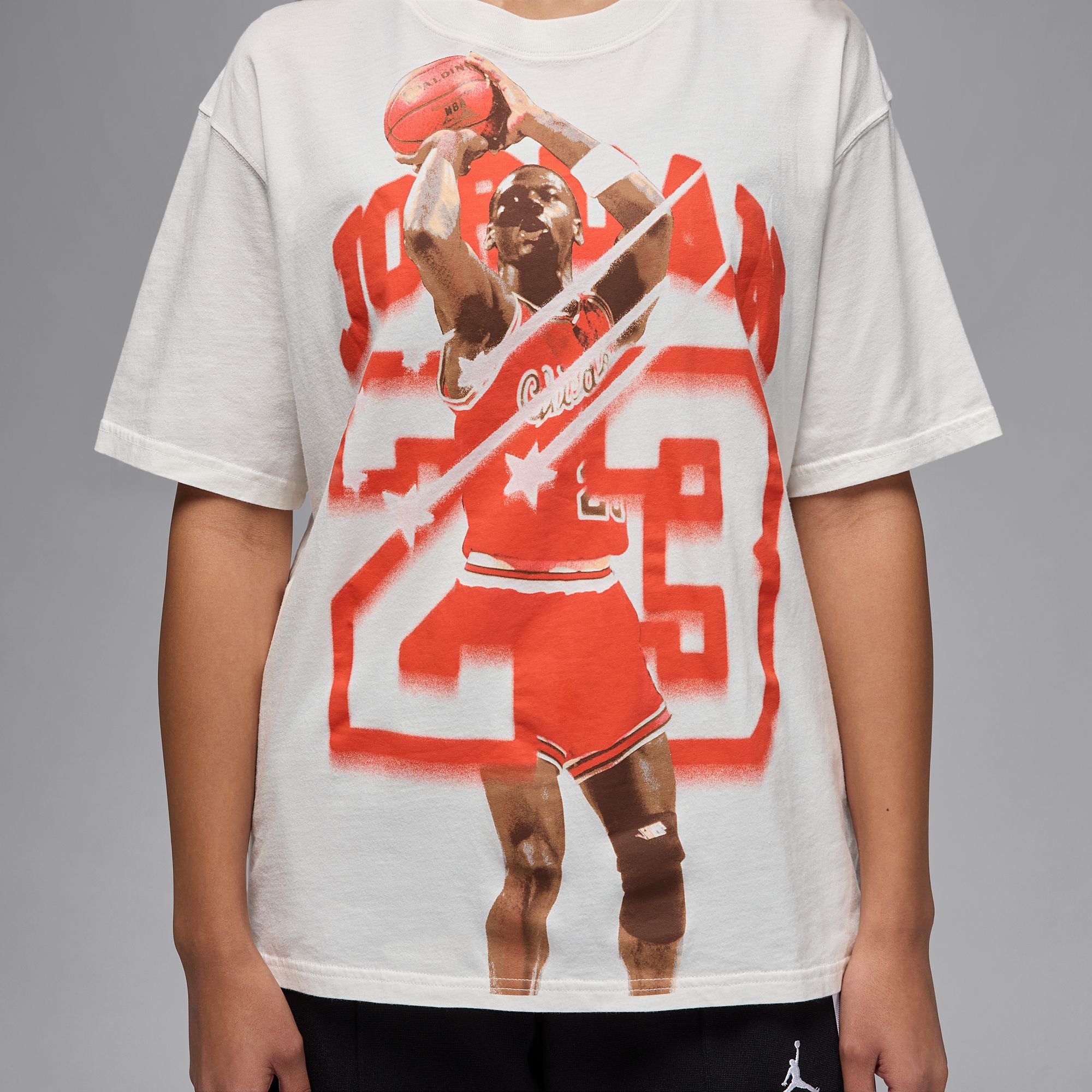 Womens Jordan Graphic T-Shirt 'Sail'