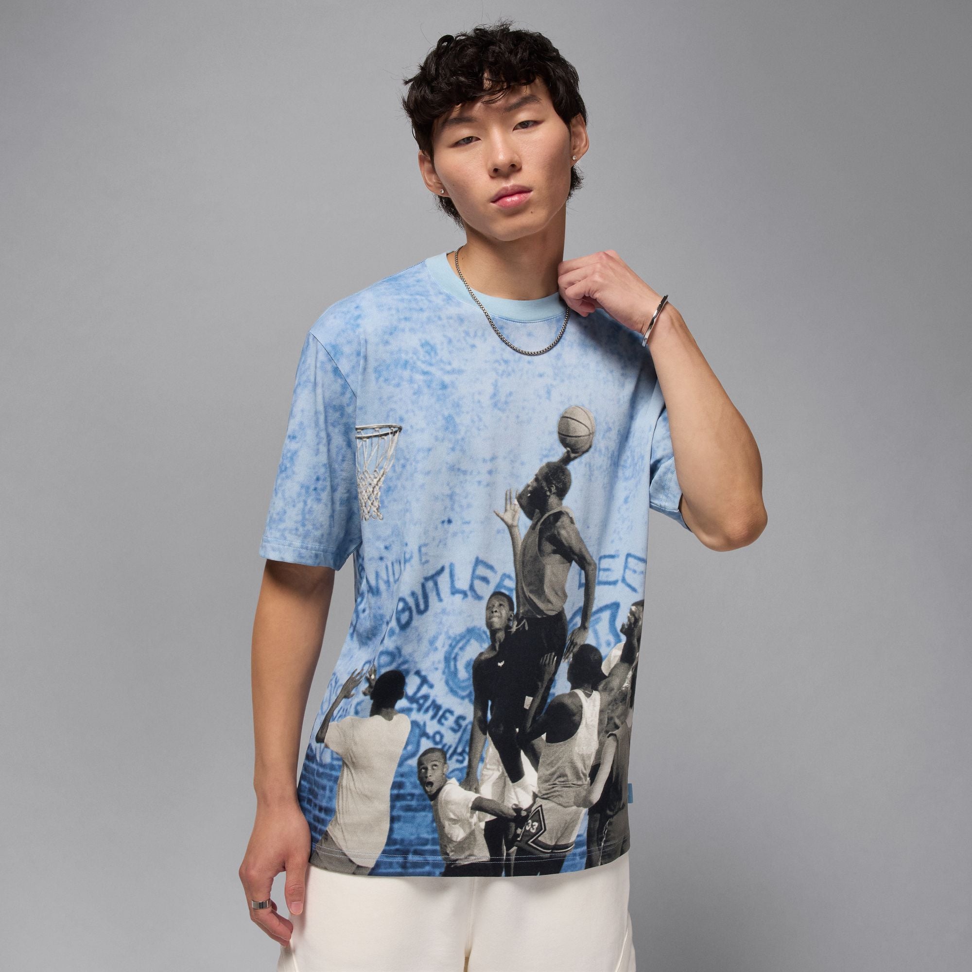 Air Jordan 85 Graphic T-Shirt ‘Cirrus Blue'