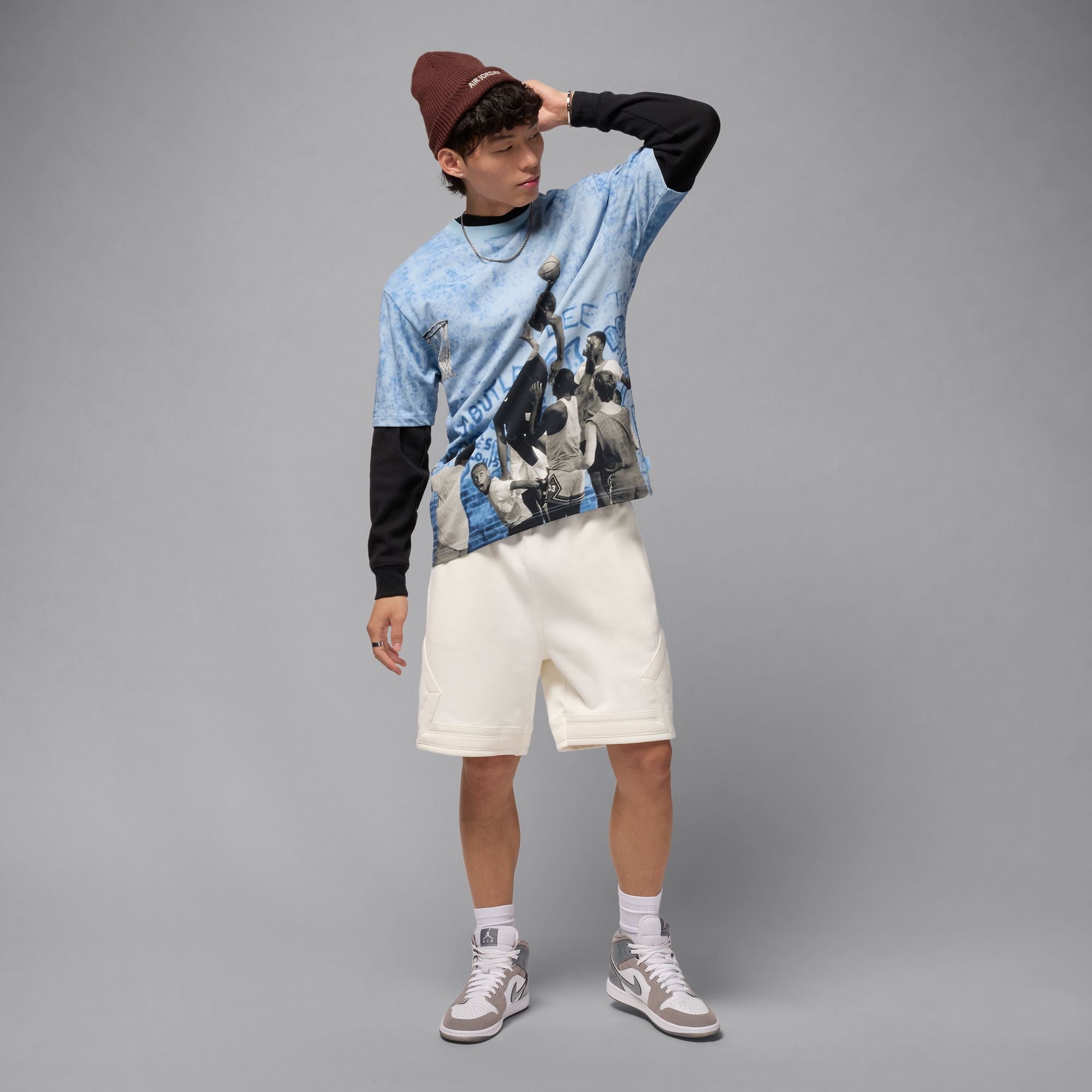 Air Jordan 85 Graphic T-Shirt ‘Cirrus Blue'