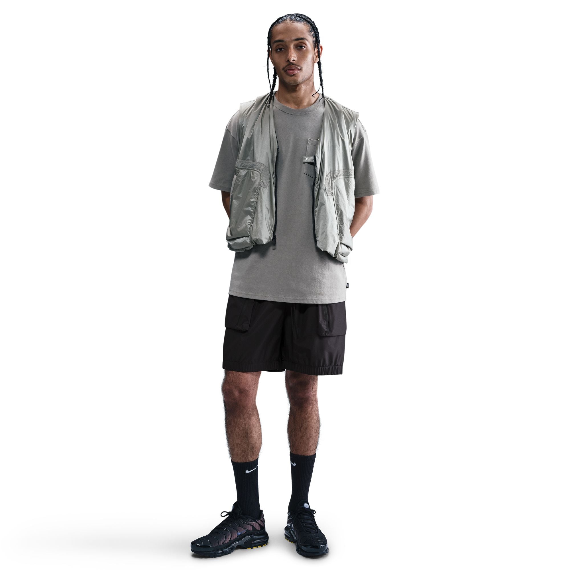 Nike Tech Men's Super Lightweight Shorts 'Black/Black'